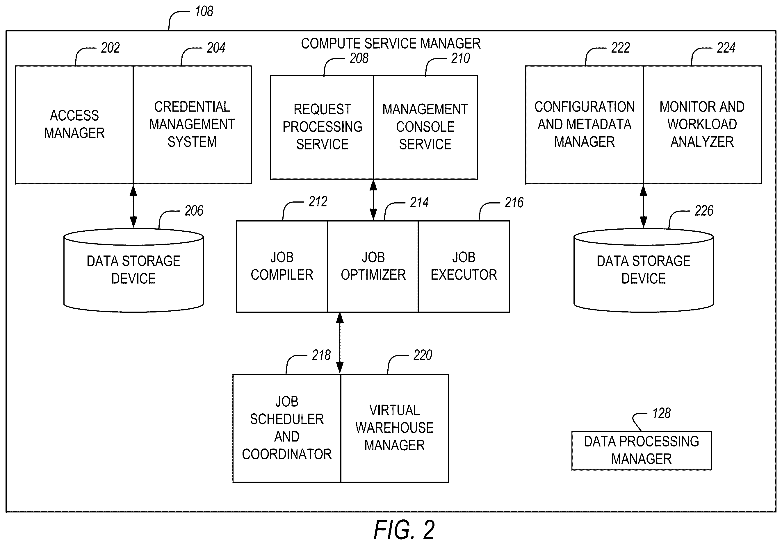 Patent US12613833 Figure 2 – Clustering at ingest time
