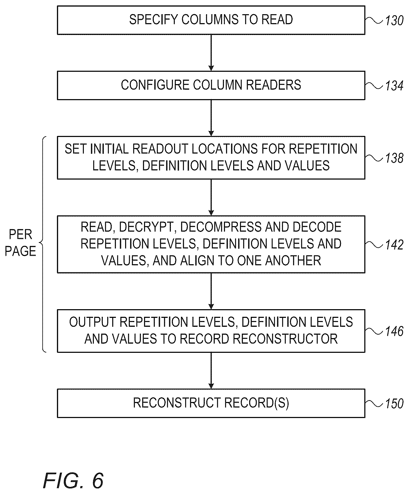 Patent US12613835 Figure 5 – Hardware-implemented file reader