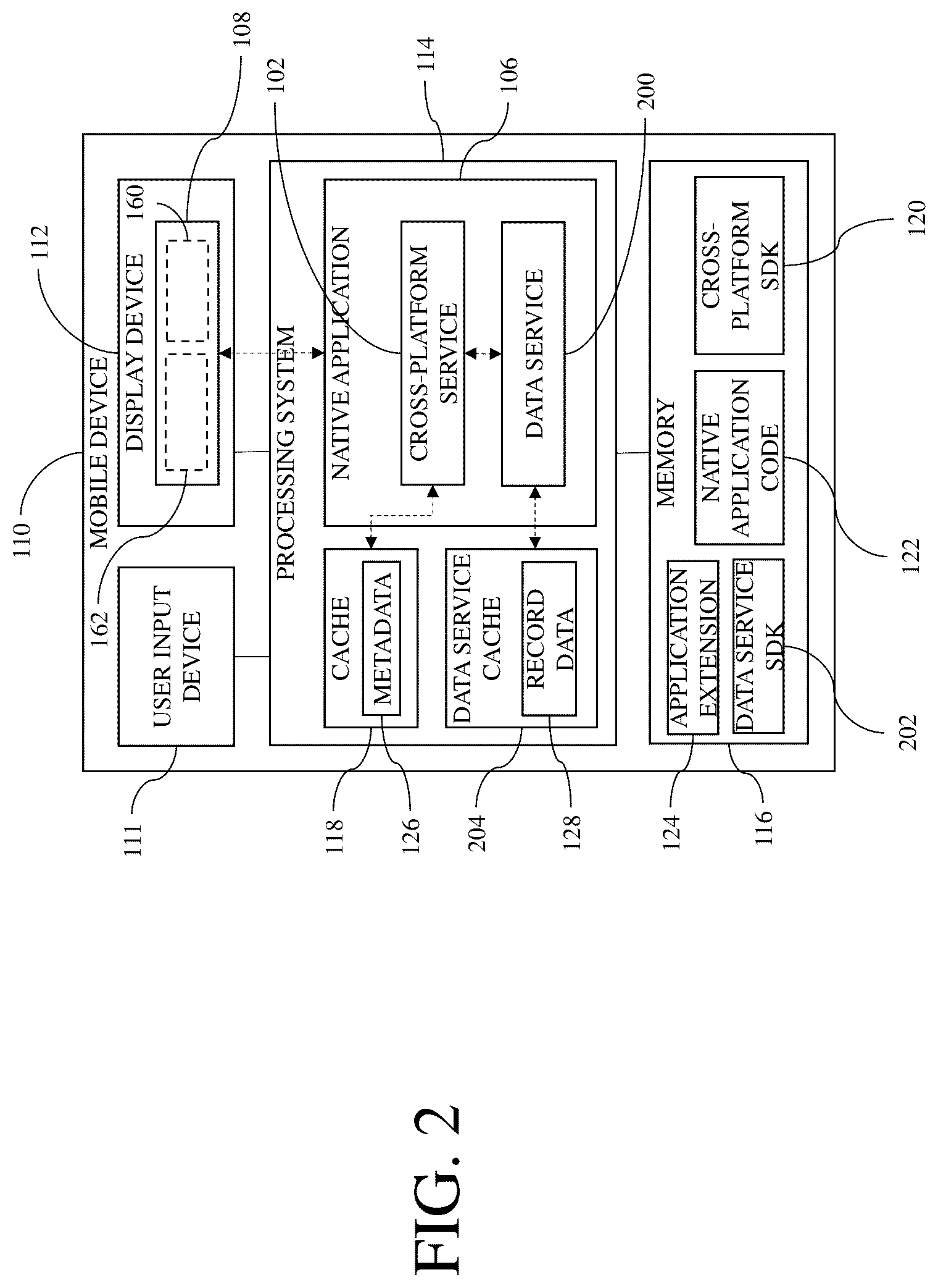 Patent US12613855 Figure 2 – Database systems and methods for client-side initiation of server-side actions