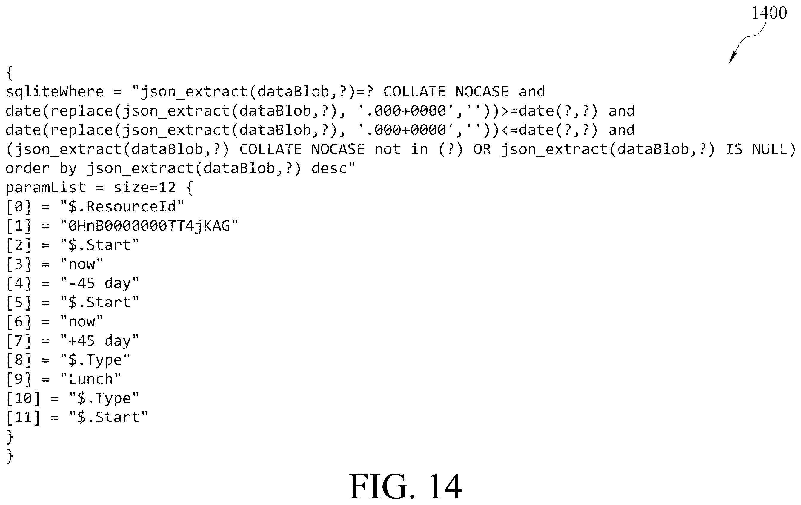 Patent US12613855 Figure 14 – Database systems and methods for client-side initiation of server-side actions