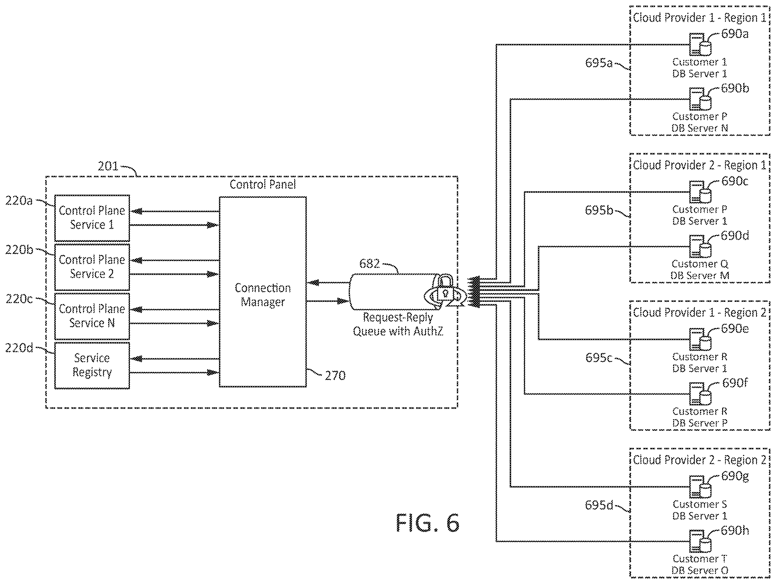 Patent US12613857 Figure 6 – Database server agent