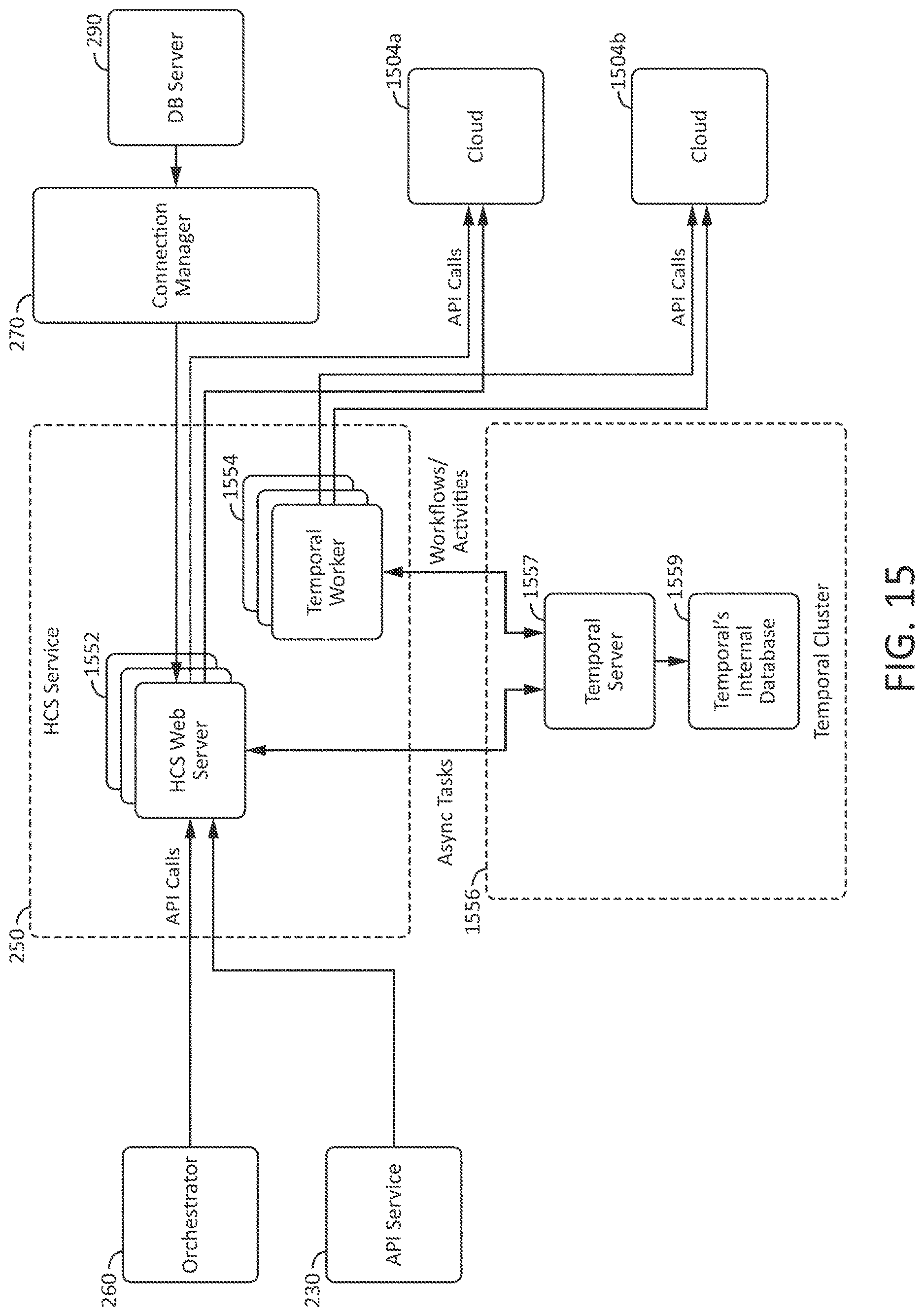 Patent US12613857 Figure 15 – Database server agent