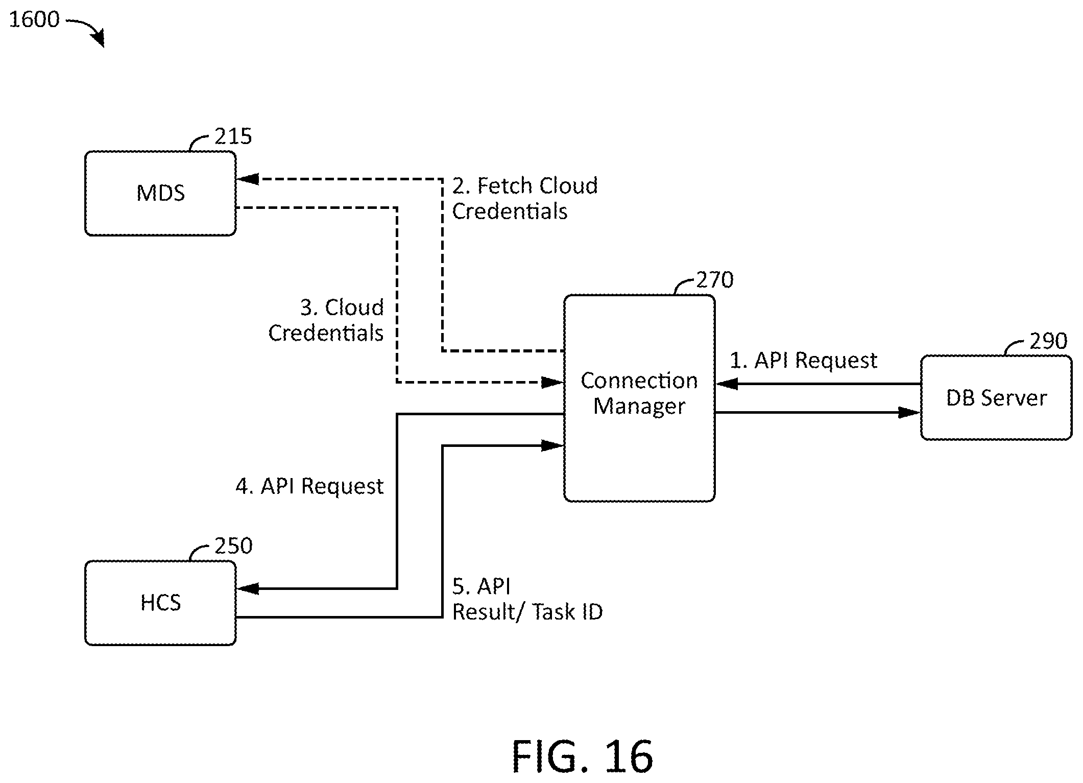 Patent US12613857 Figure 16 – Database server agent