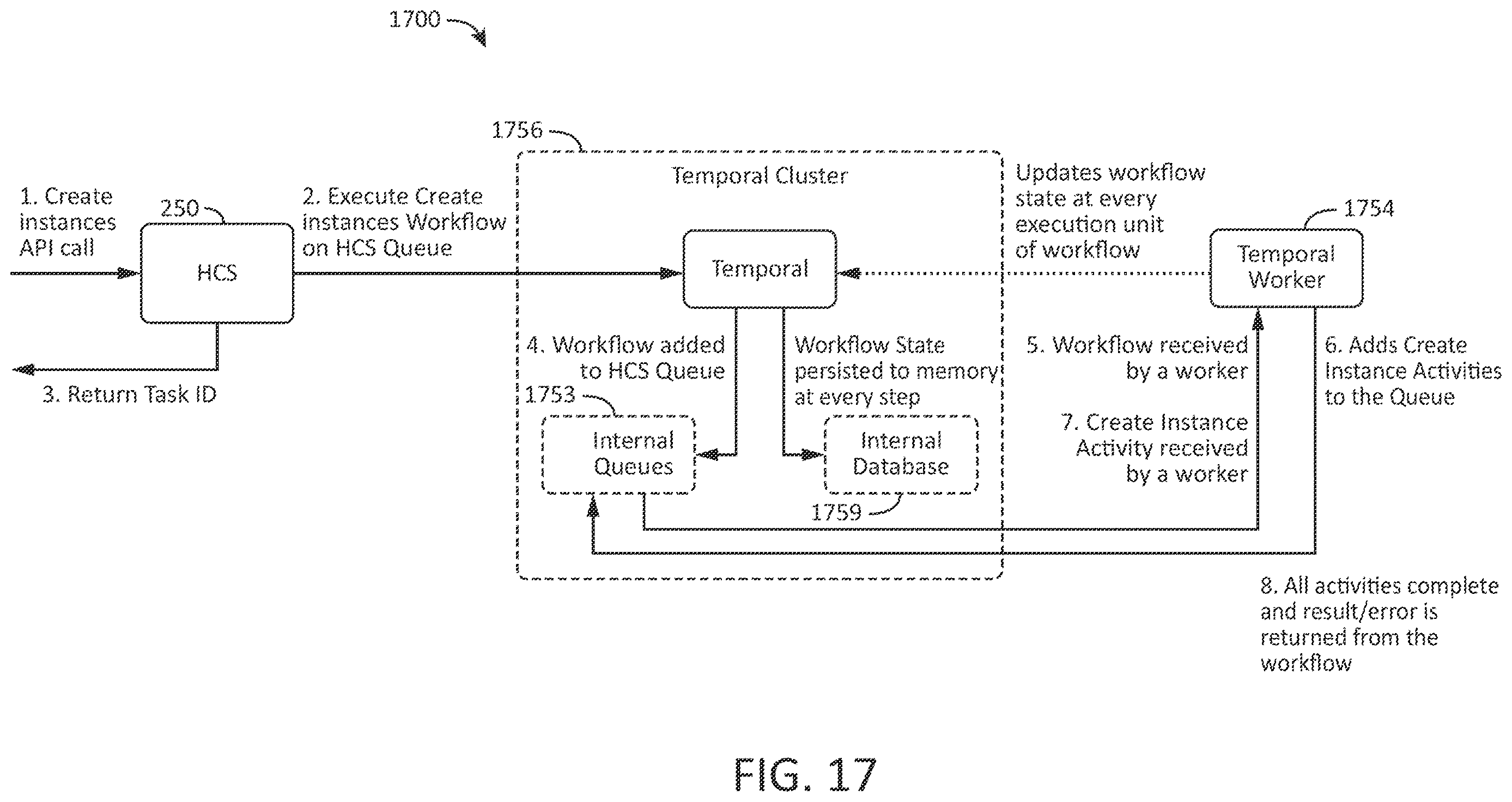 Patent US12613857 Figure 17 – Database server agent