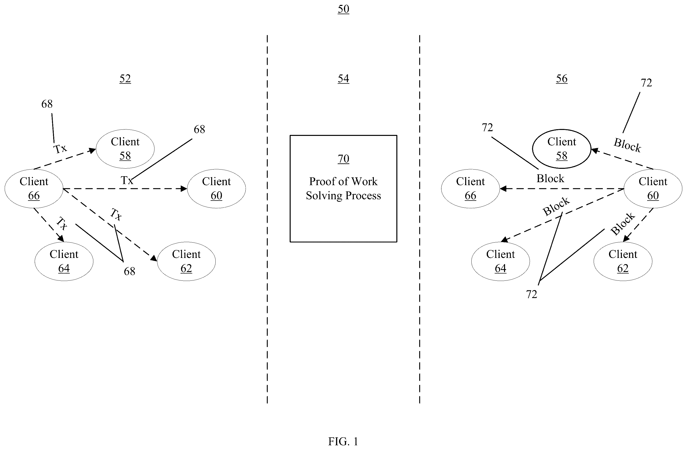 Patent US12613859 — Systems and methods for blockchain rule synchronization — Figure 1