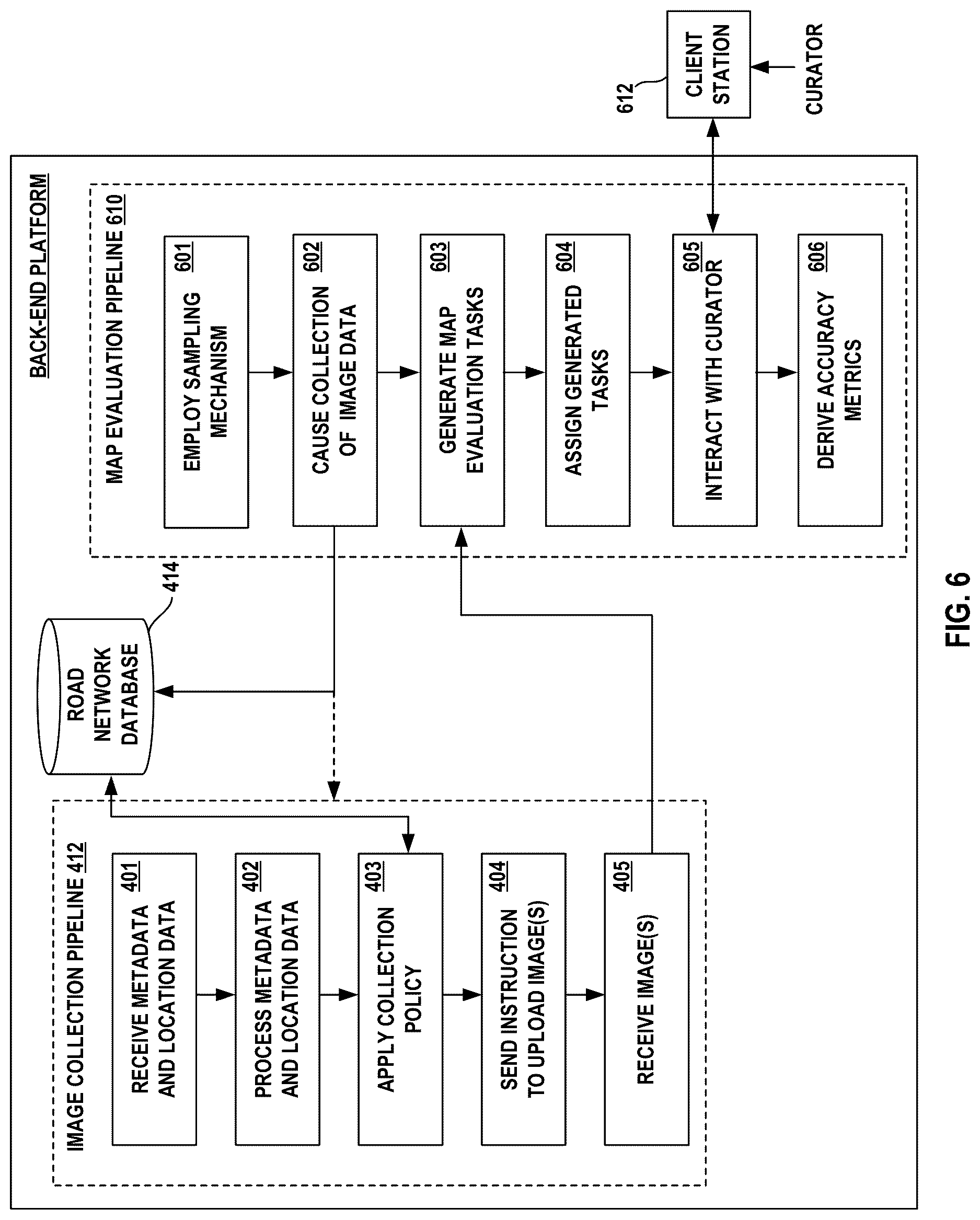 Patent US12613860 Figure 9 – Systems and methods for updating maps and evaluating map accuracy based on collected image data