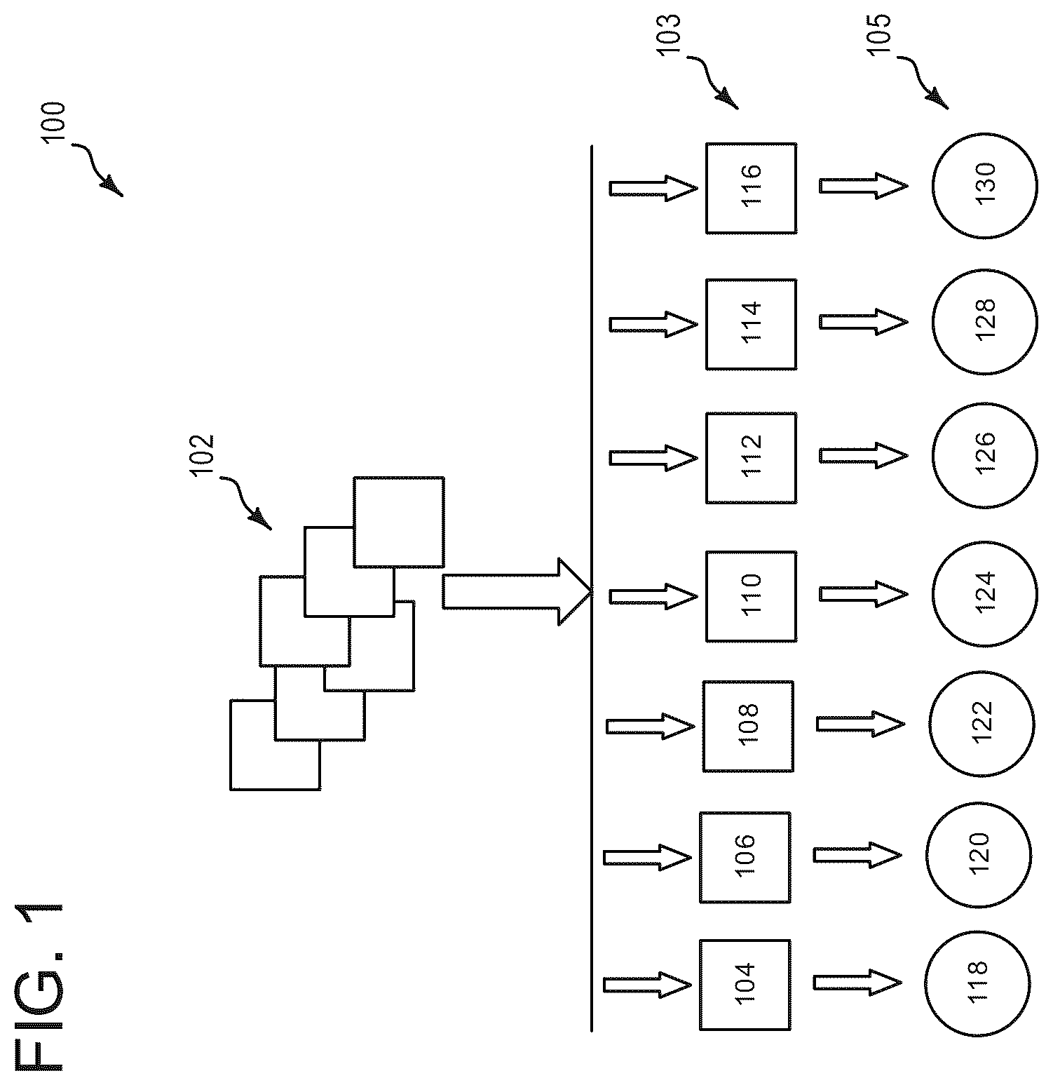 Patent US12613871 — System and method for integrating data for precision medicine — Figure 1