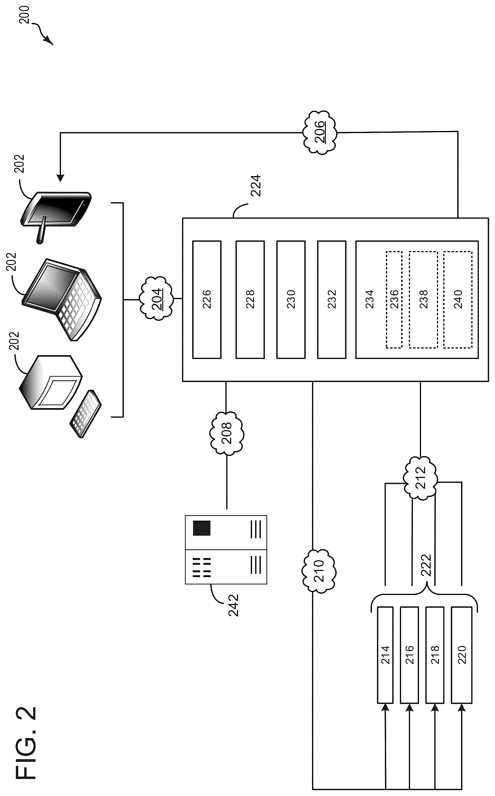 Patent US12613871 Figure 2 – System and method for integrating data for precision medicine
