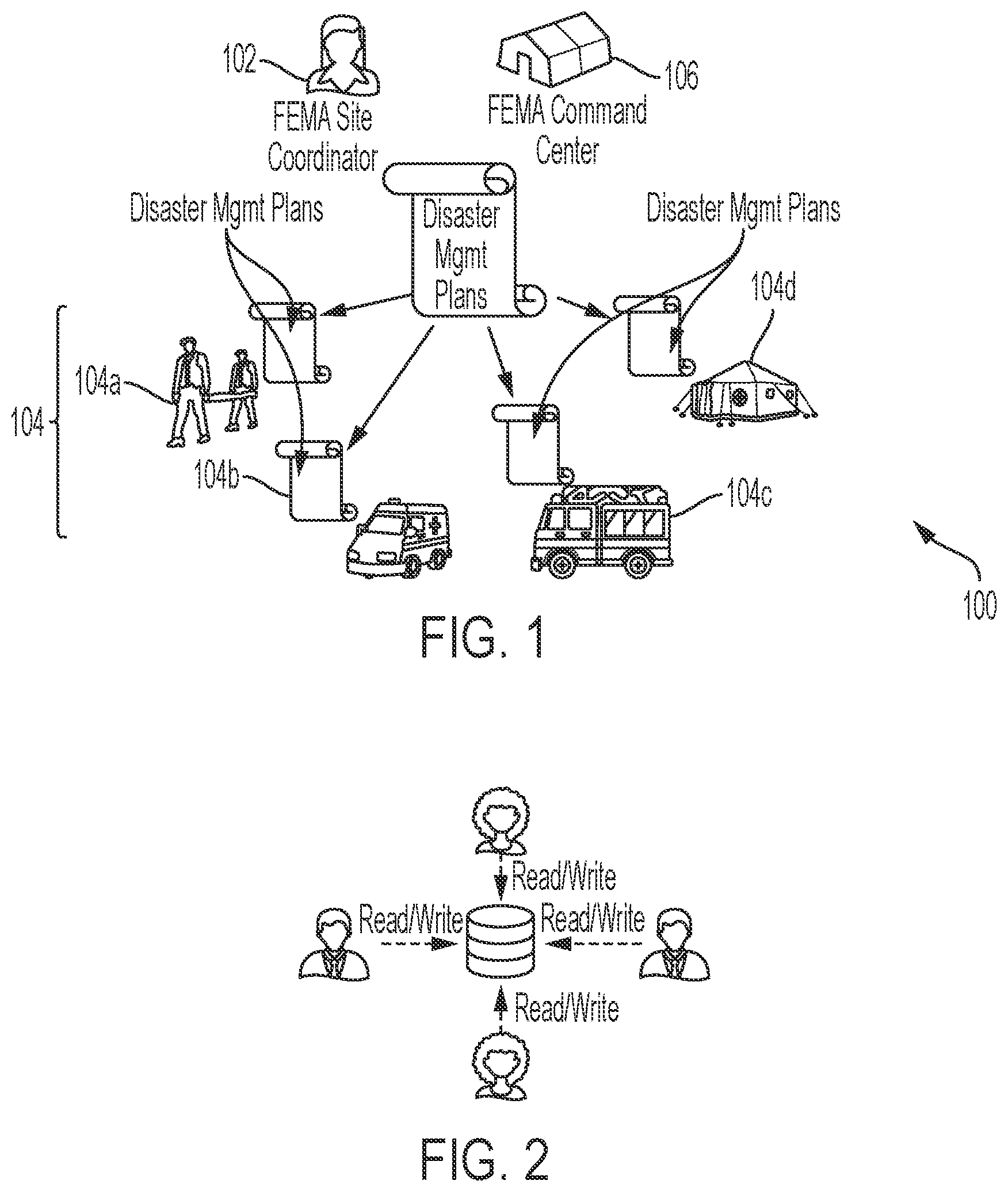 Patent US12613885 Figure 1 – Extending blockchain to support controlled branching and consistent data reconciliation for collaborative data evolution