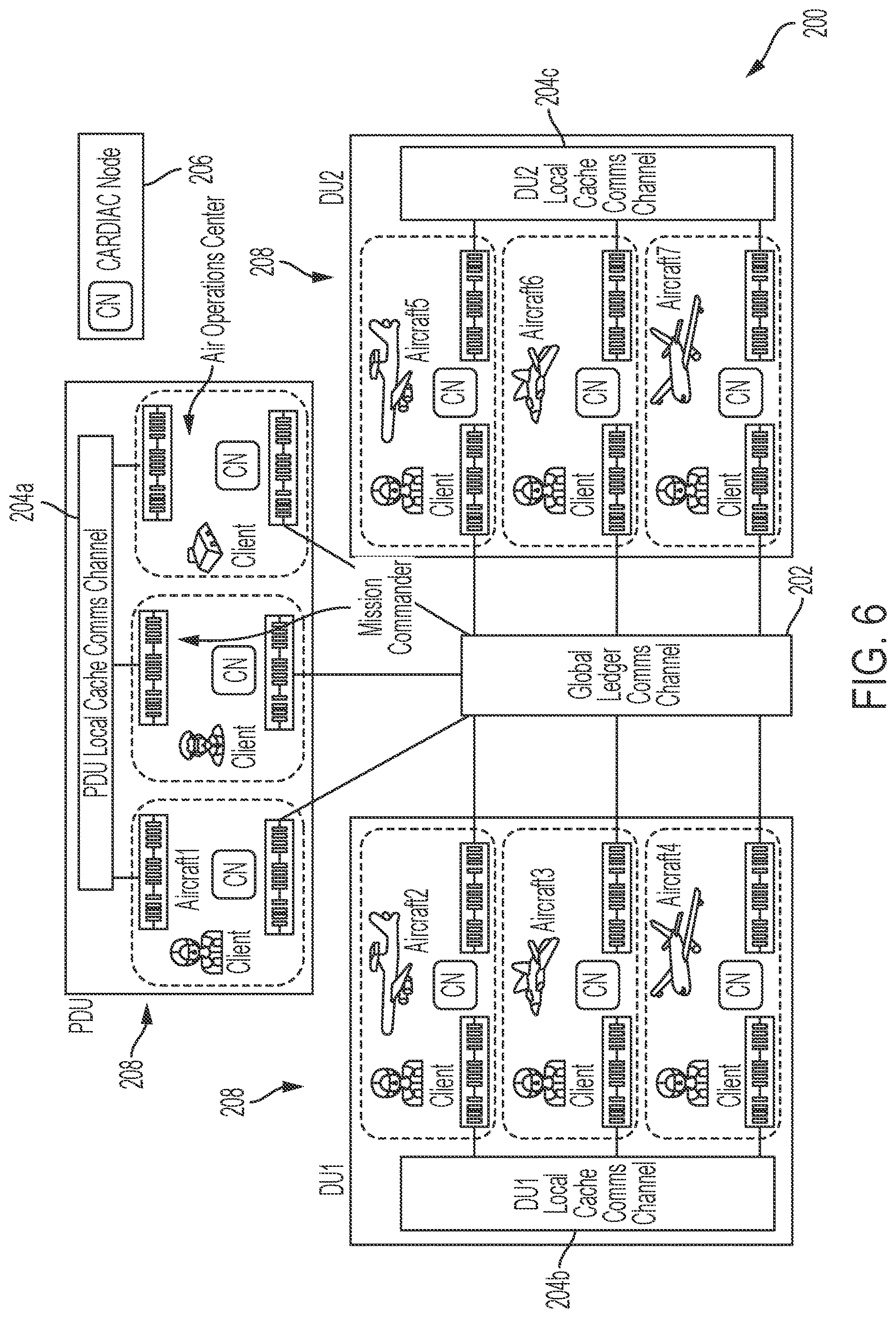 Patent US12613885 Figure 4 – Extending blockchain to support controlled branching and consistent data reconciliation for collaborative data evolution