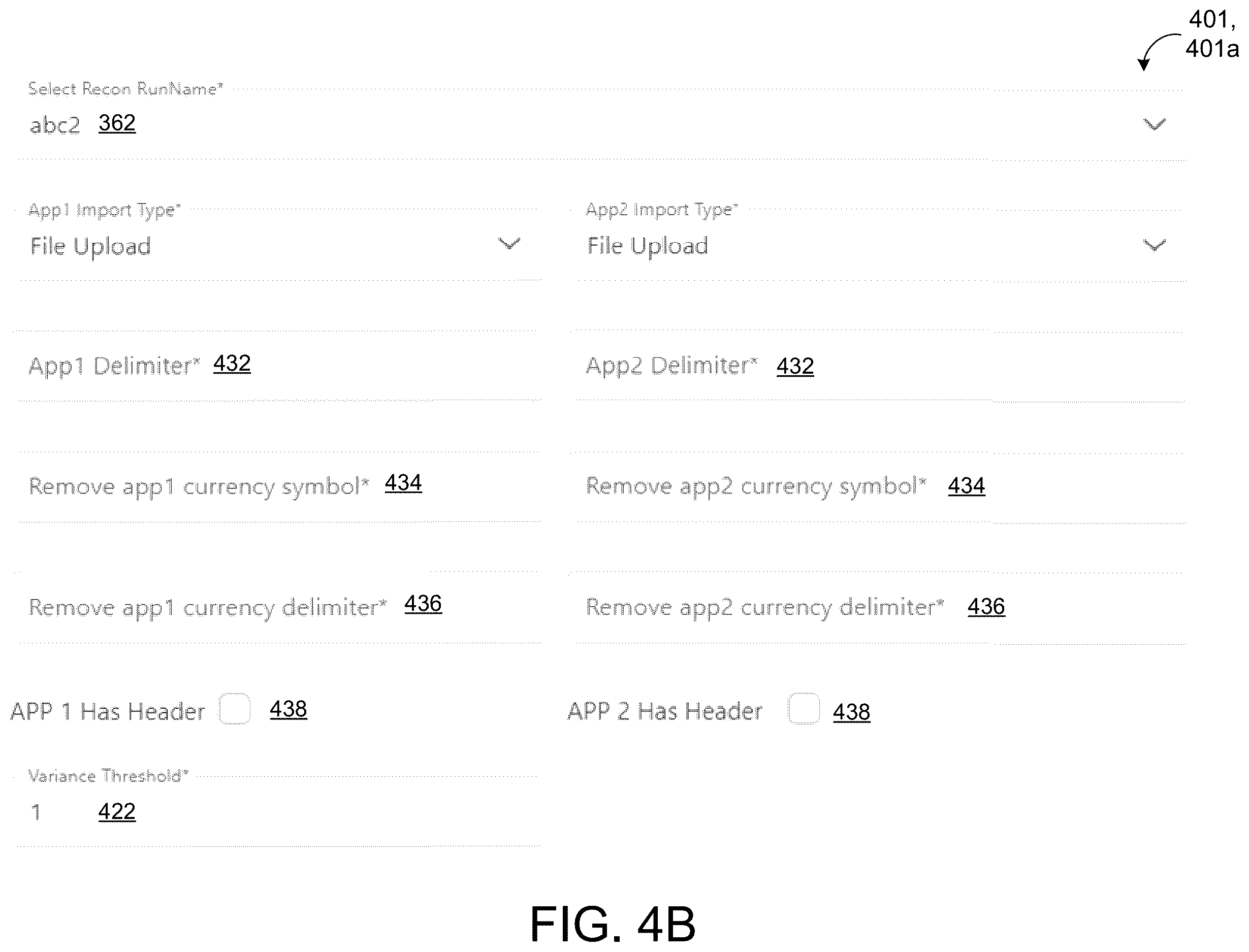 Patent US12613887 Figure 6 – Data reconciliation system