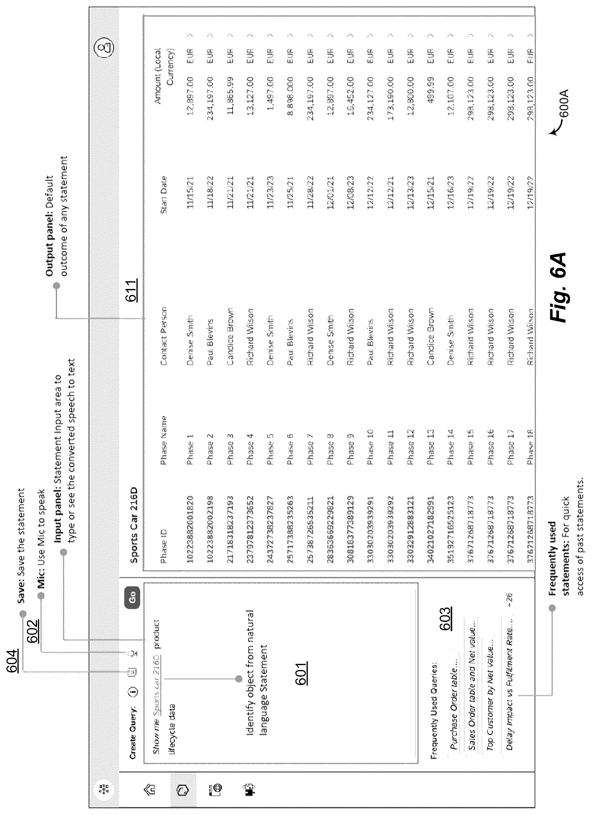 Patent US12613893 Figure 7 – Natural language data query systems and methods