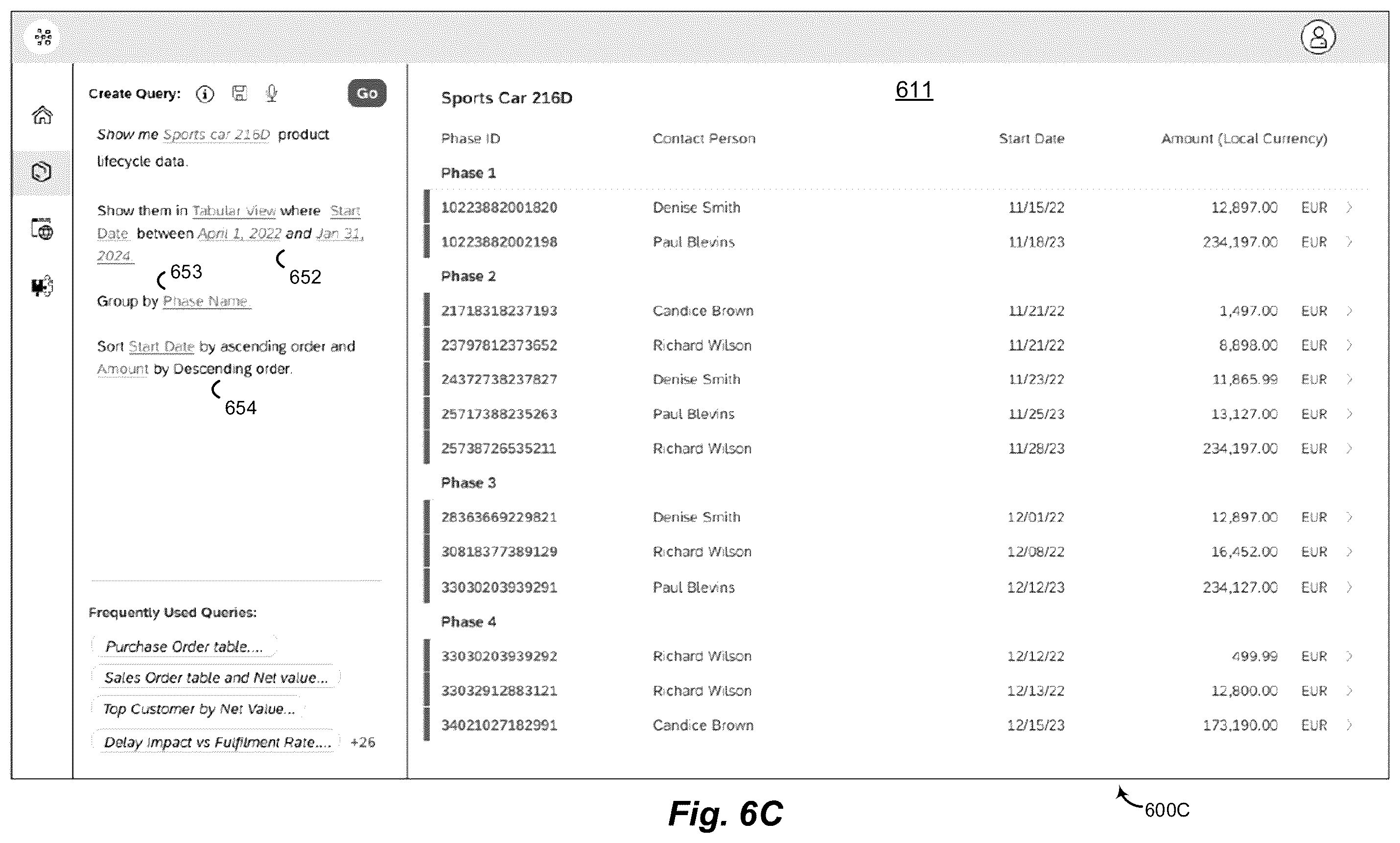 Patent US12613893 Figure 9 – Natural language data query systems and methods