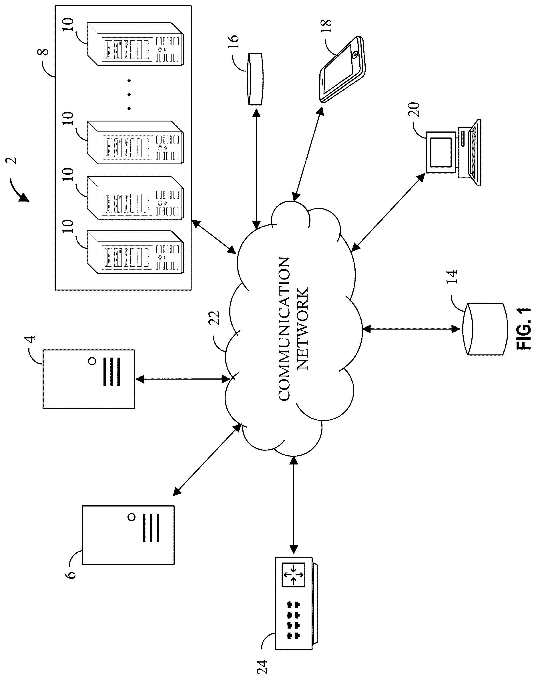Patent US12613898 Figure 1 – Systems and methods for data-driven query and response generation