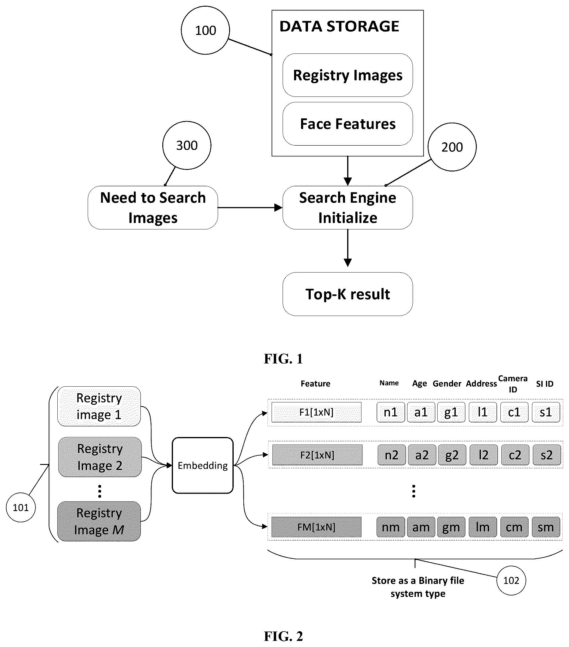 Patent US12613906 Figure 1 – High-speed search matching method for large-scale heterogeneous databases