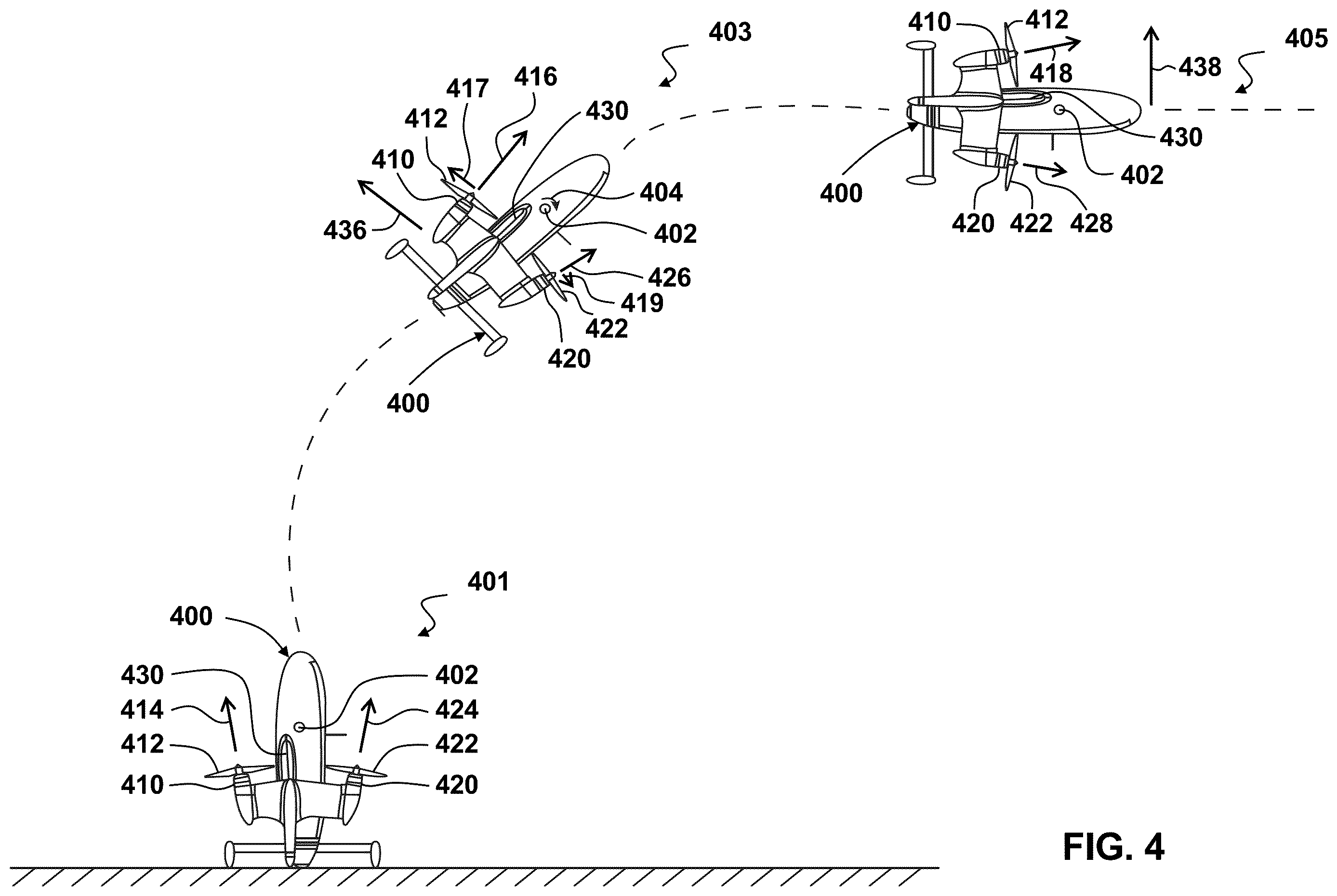 Patent US12613908 Figure 4 – Methods and systems for cloud-based management of images captured by aerial vehicles