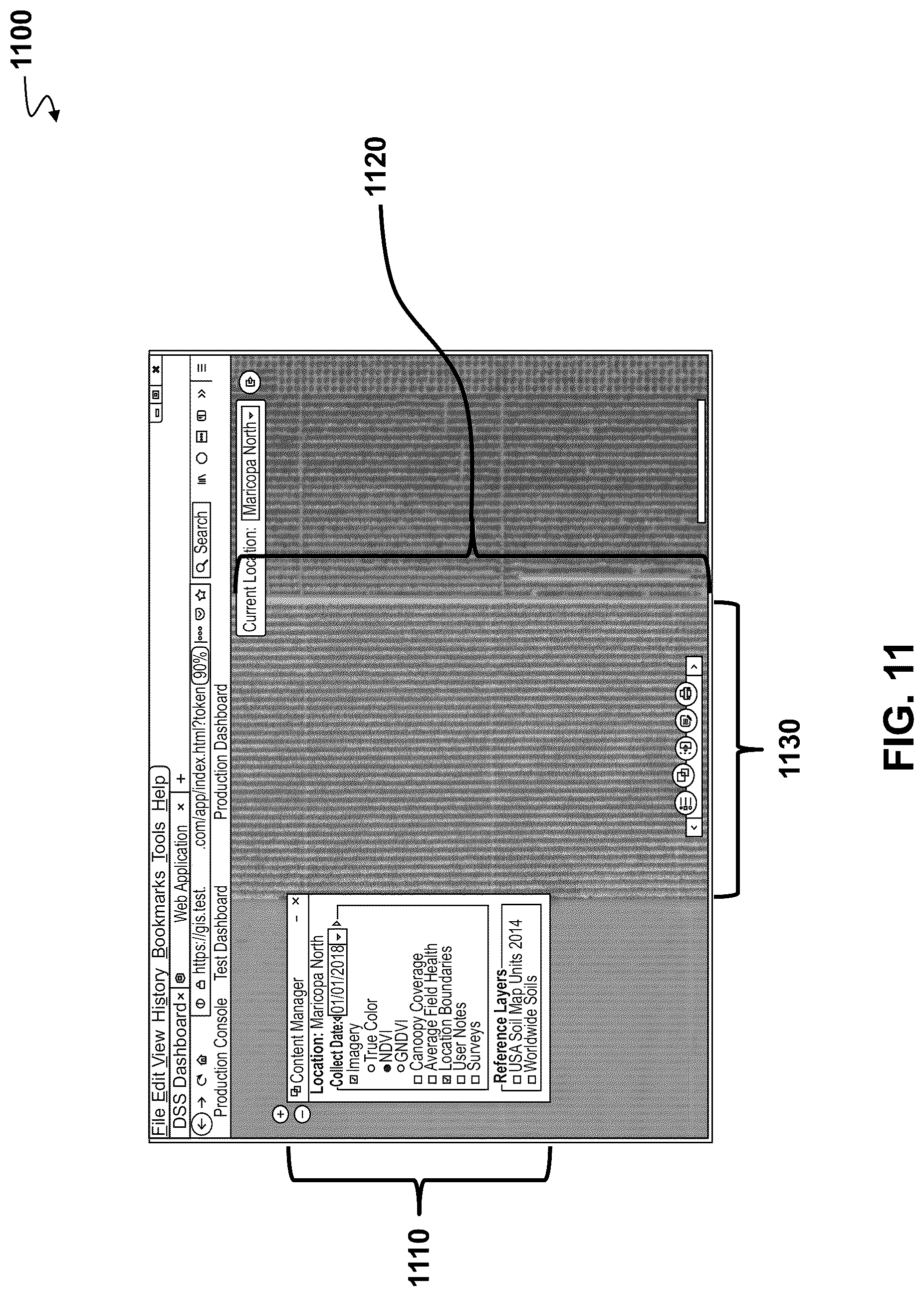 Patent US12613908 Figure 11 – Methods and systems for cloud-based management of images captured by aerial vehicles