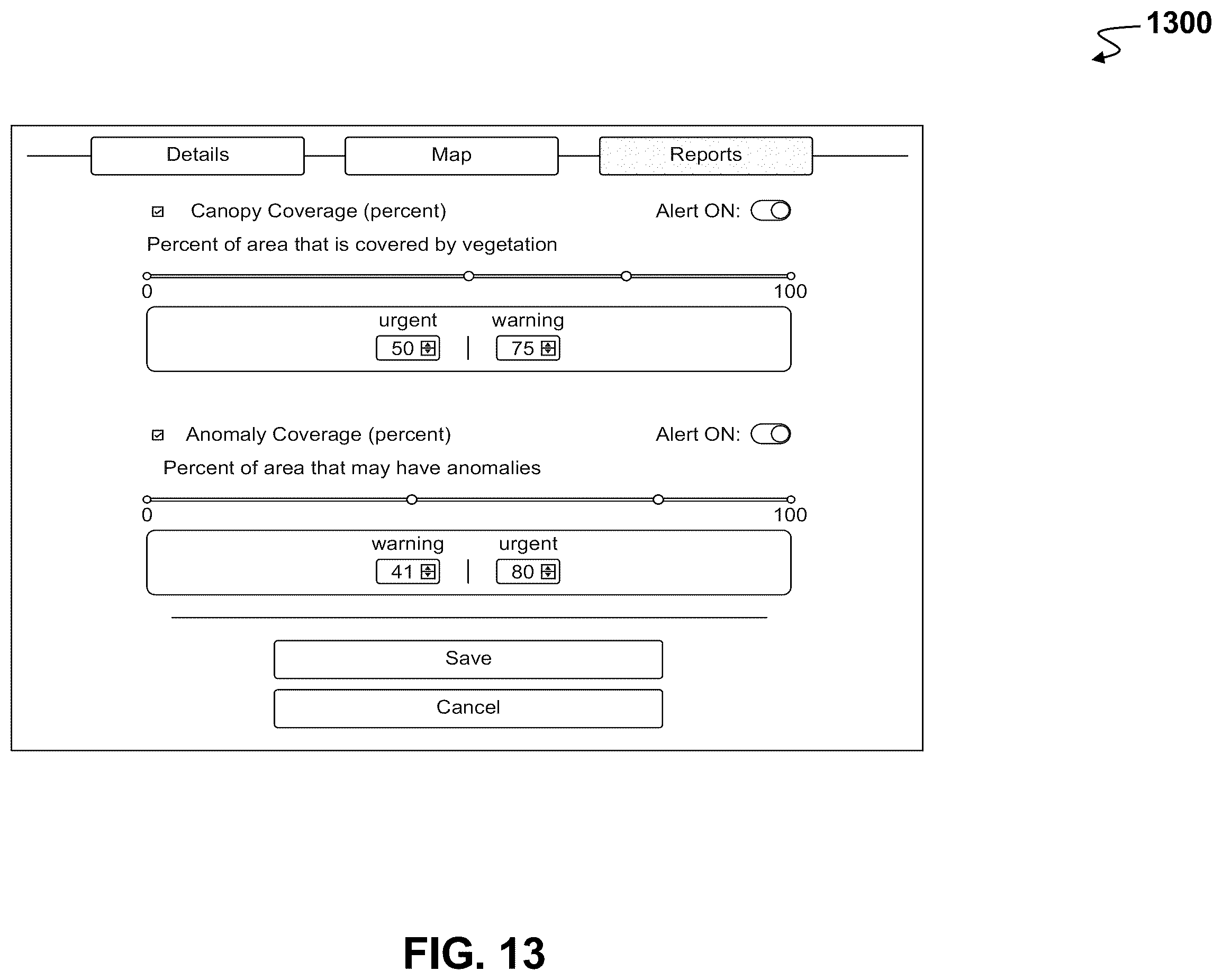 Patent US12613908 Figure 13 – Methods and systems for cloud-based management of images captured by aerial vehicles