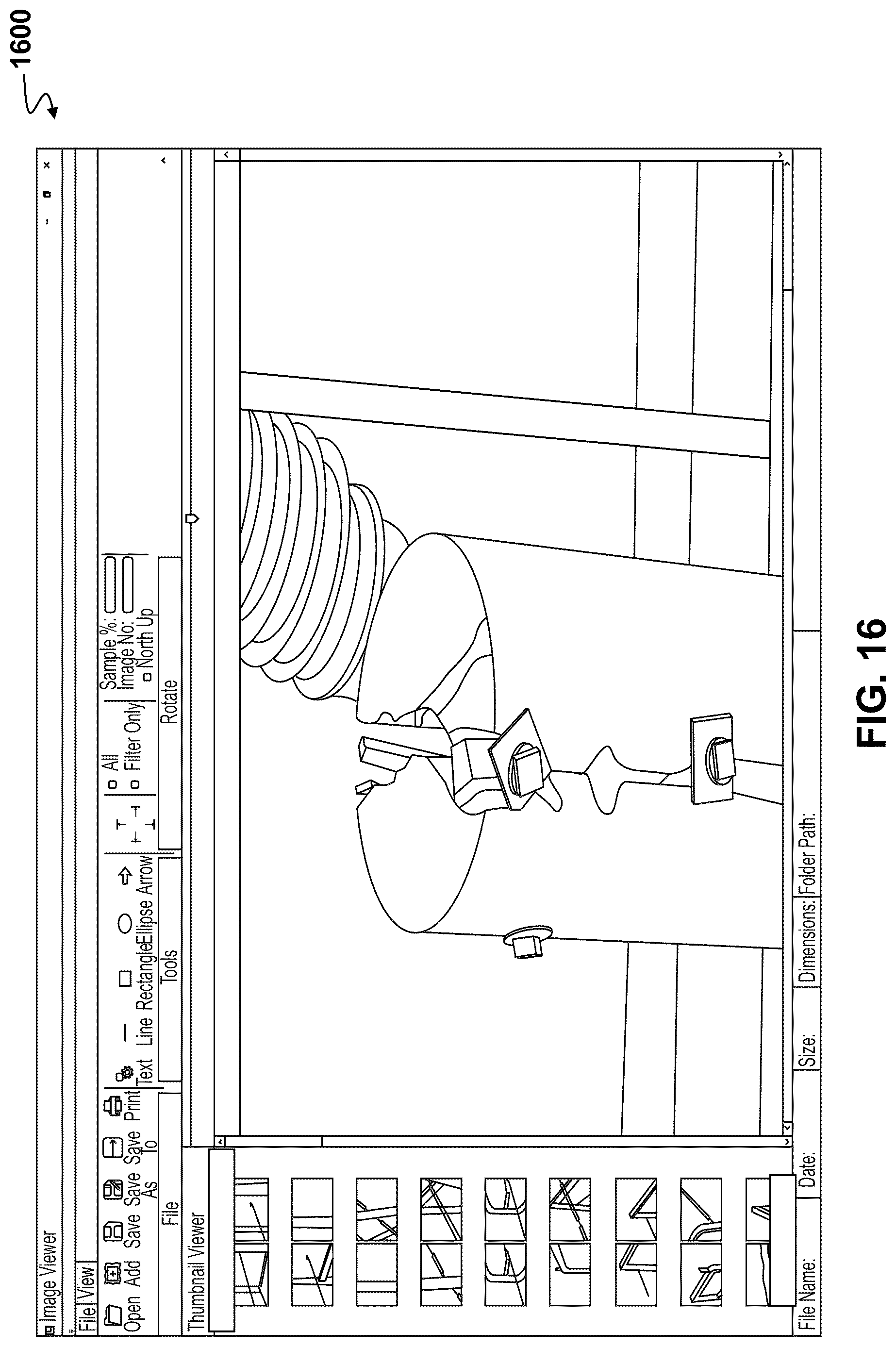 Patent US12613908 Figure 16 – Methods and systems for cloud-based management of images captured by aerial vehicles