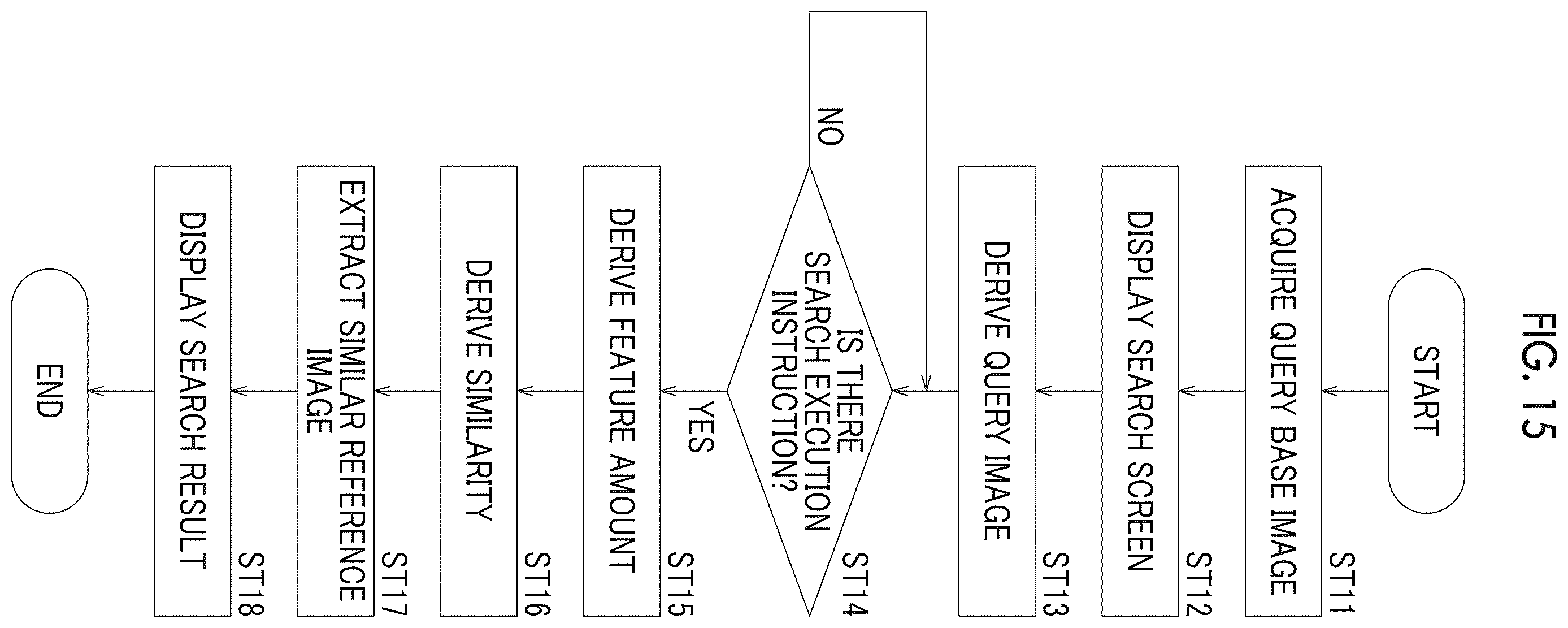 Patent US12613909 Figure 11 – Image search device, image search method, and image search program