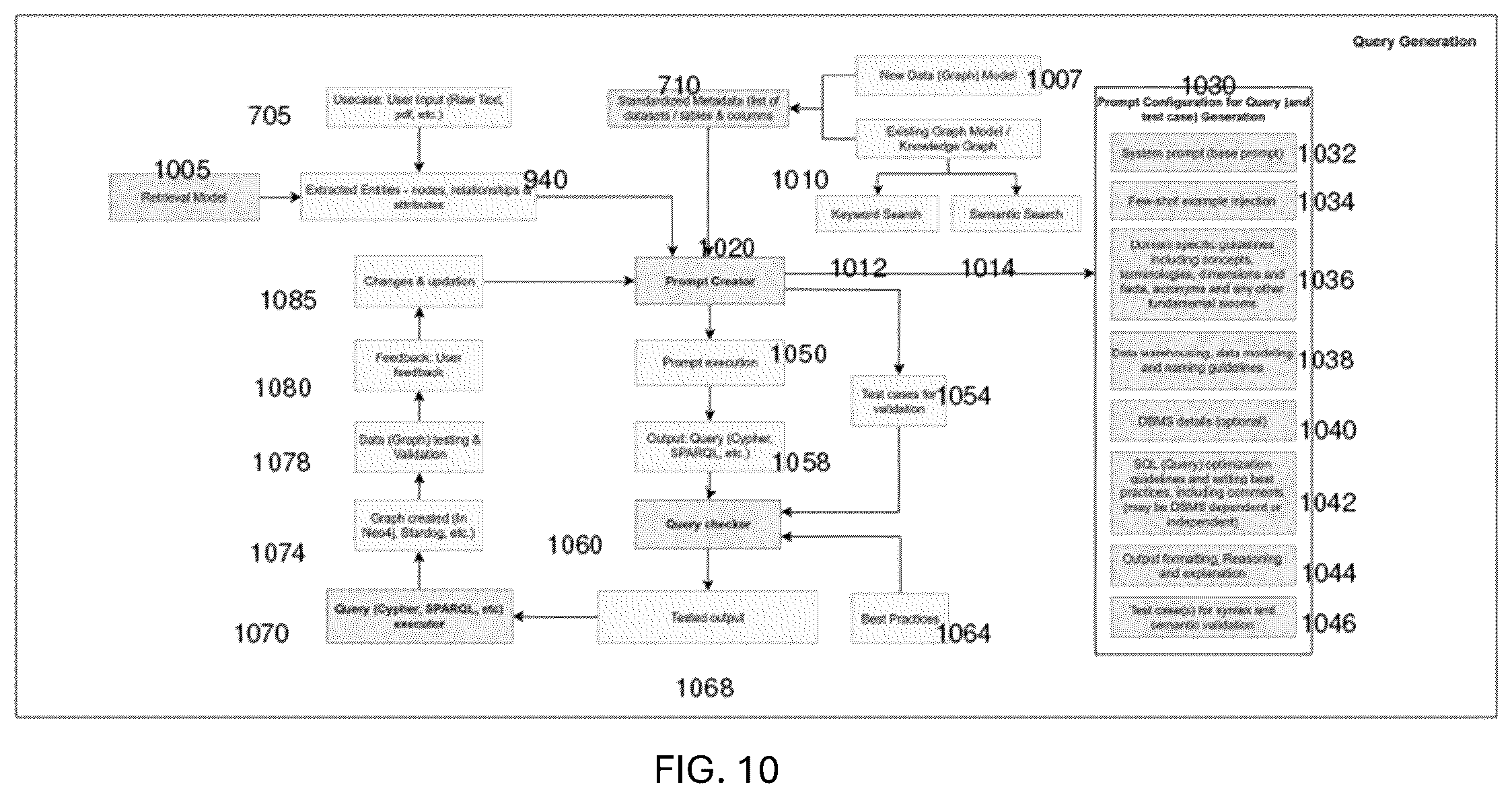 Patent US12613917 Figure 13 – Generating graph databases using large language models