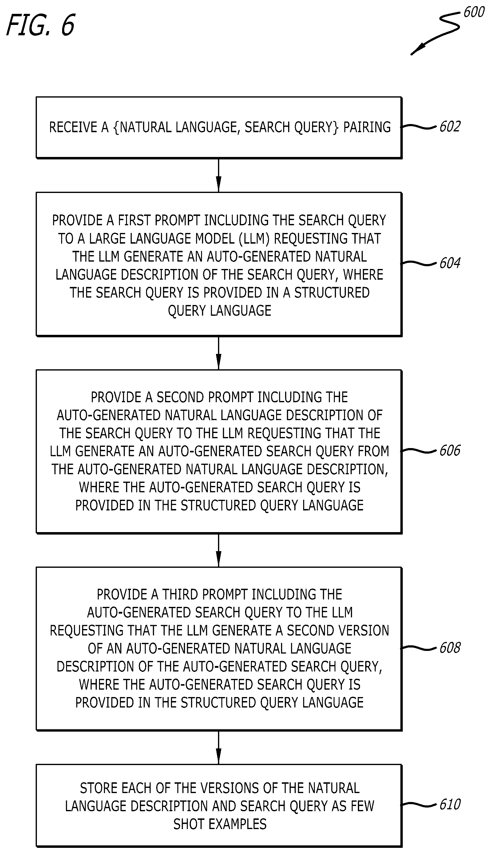 Patent US12613919 Figure 8 – Error correcting of programming code generated through integration with generative artificial intelligence