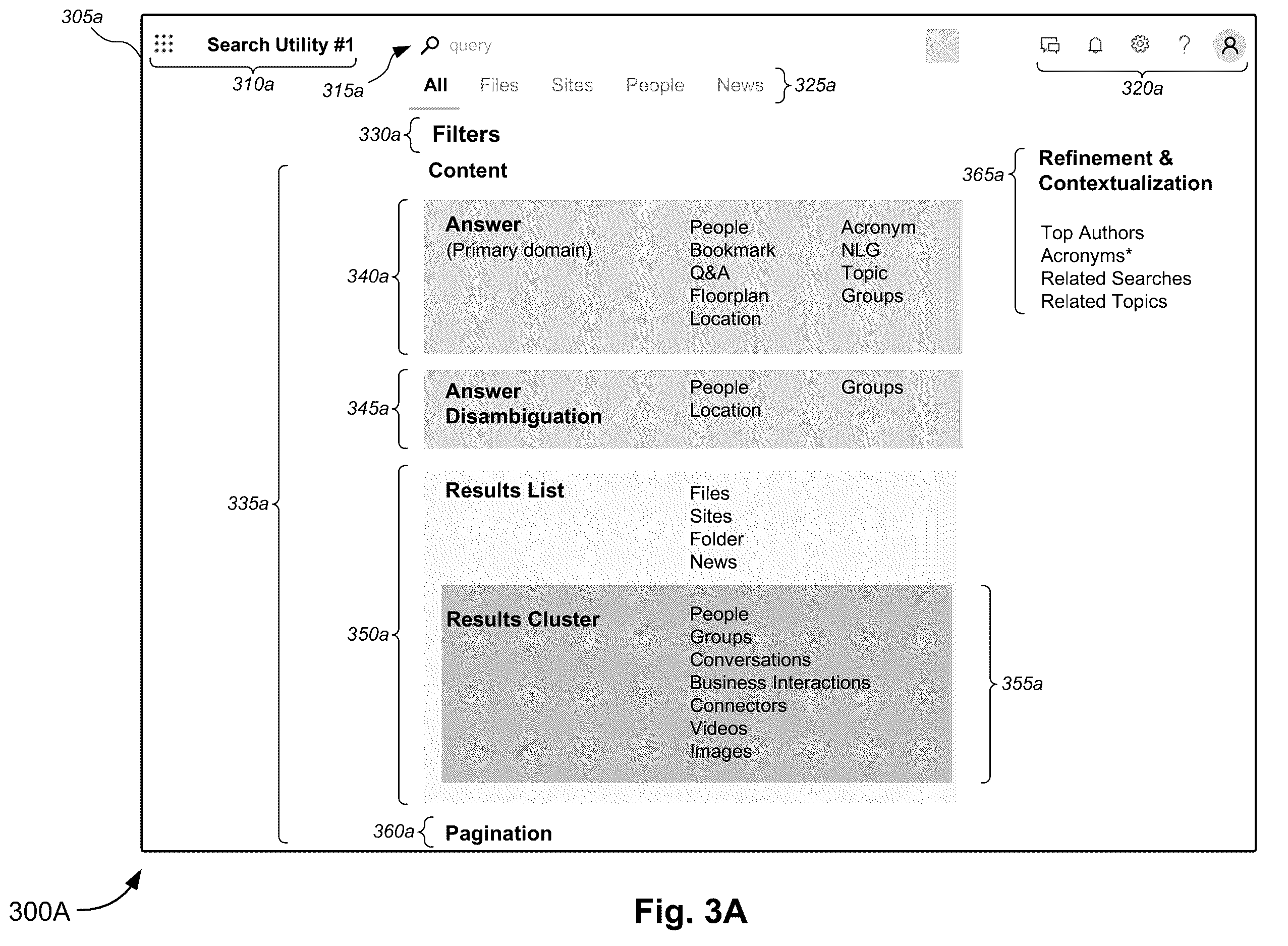Patent US12613931 Figure 3 – Adaptable embedded search engine functionality