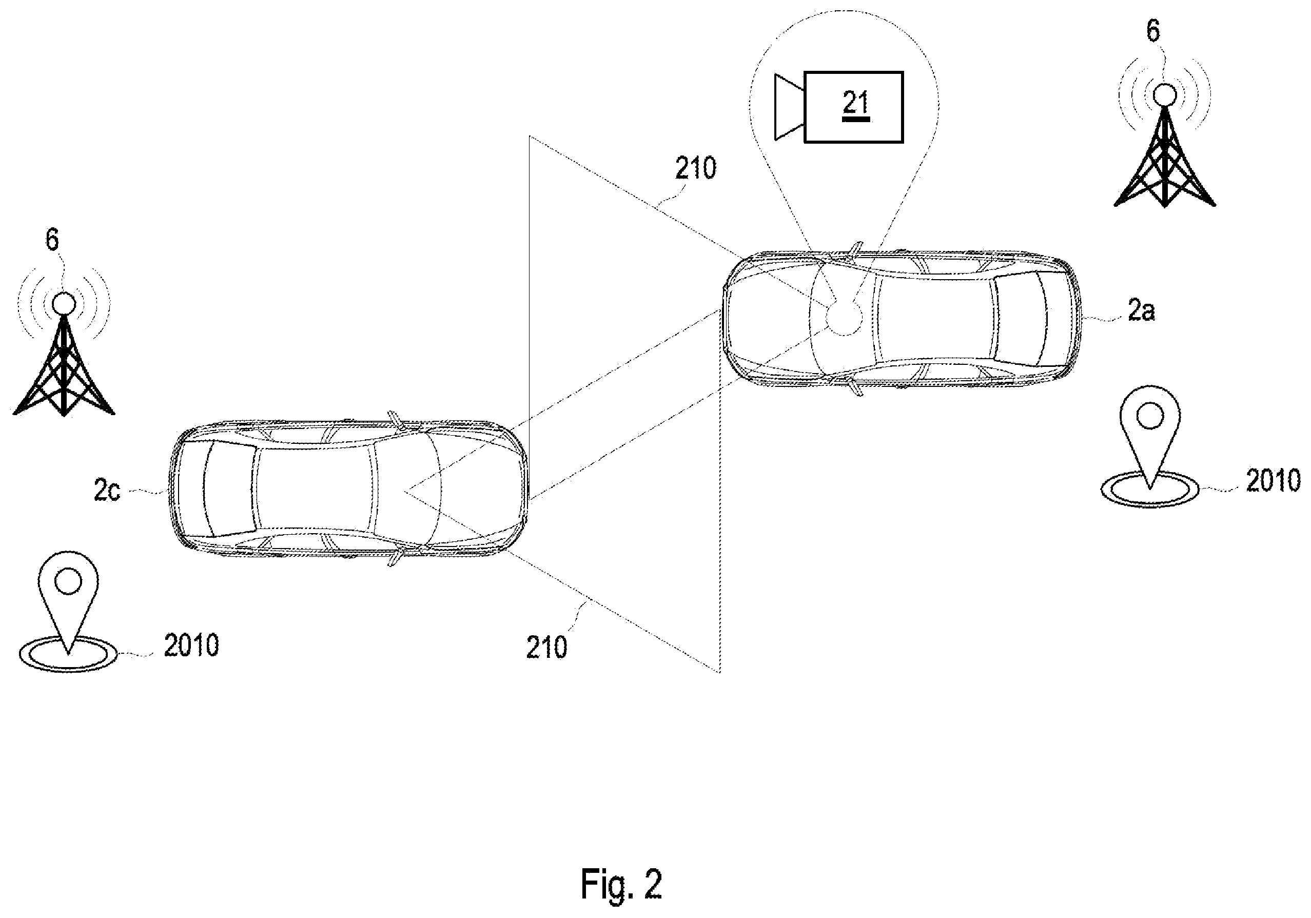 Patent US12613945 Figure 2 – User authentication by means of vehicle-specific data