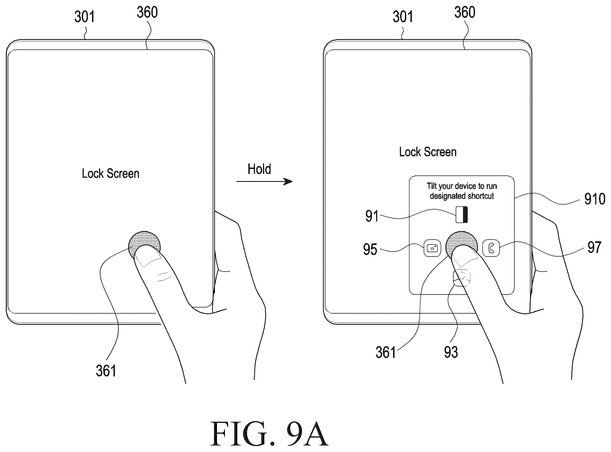 Patent US12613950 Figure 13 – Electronic device, and user interface method using biometric recognition in electronic device