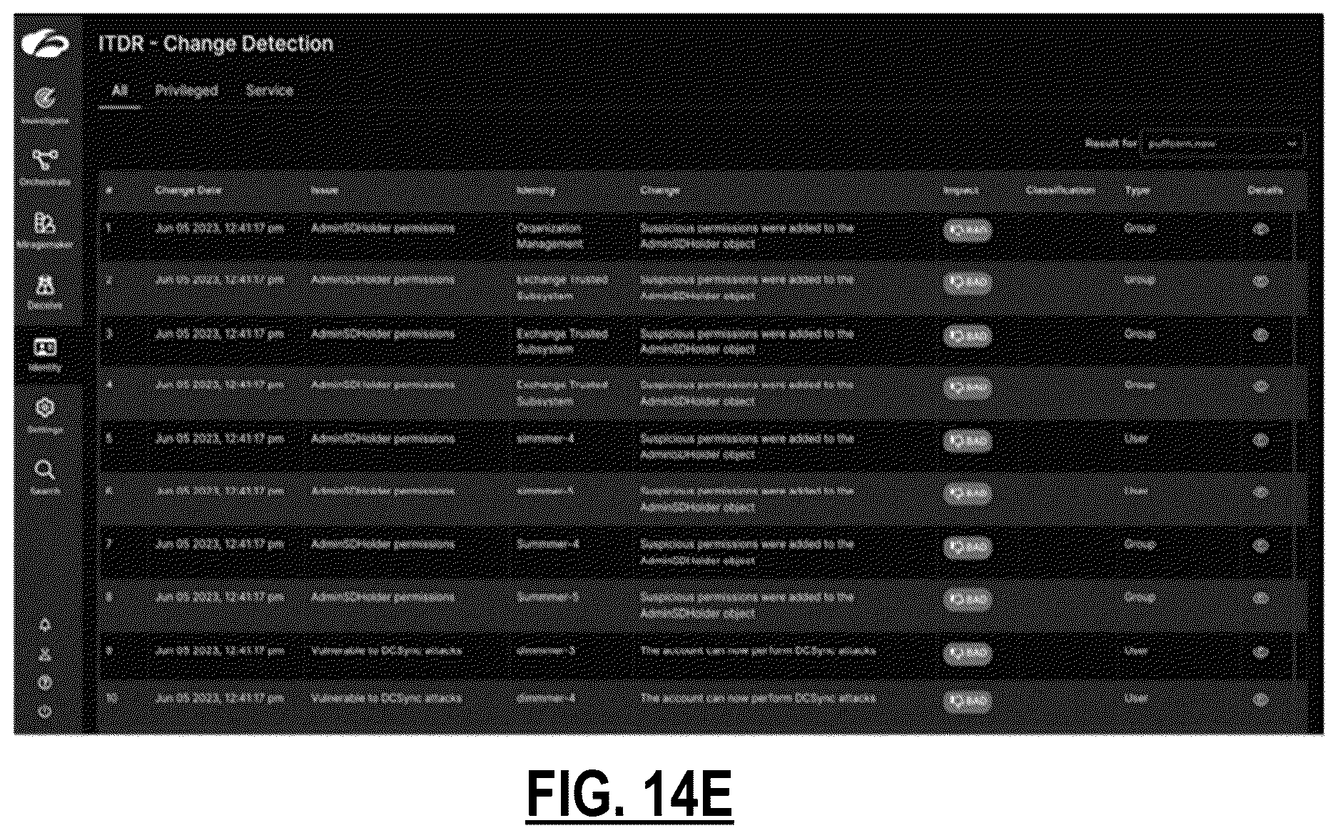 Patent US12613955 Figure 17 – Identity threat detection and response