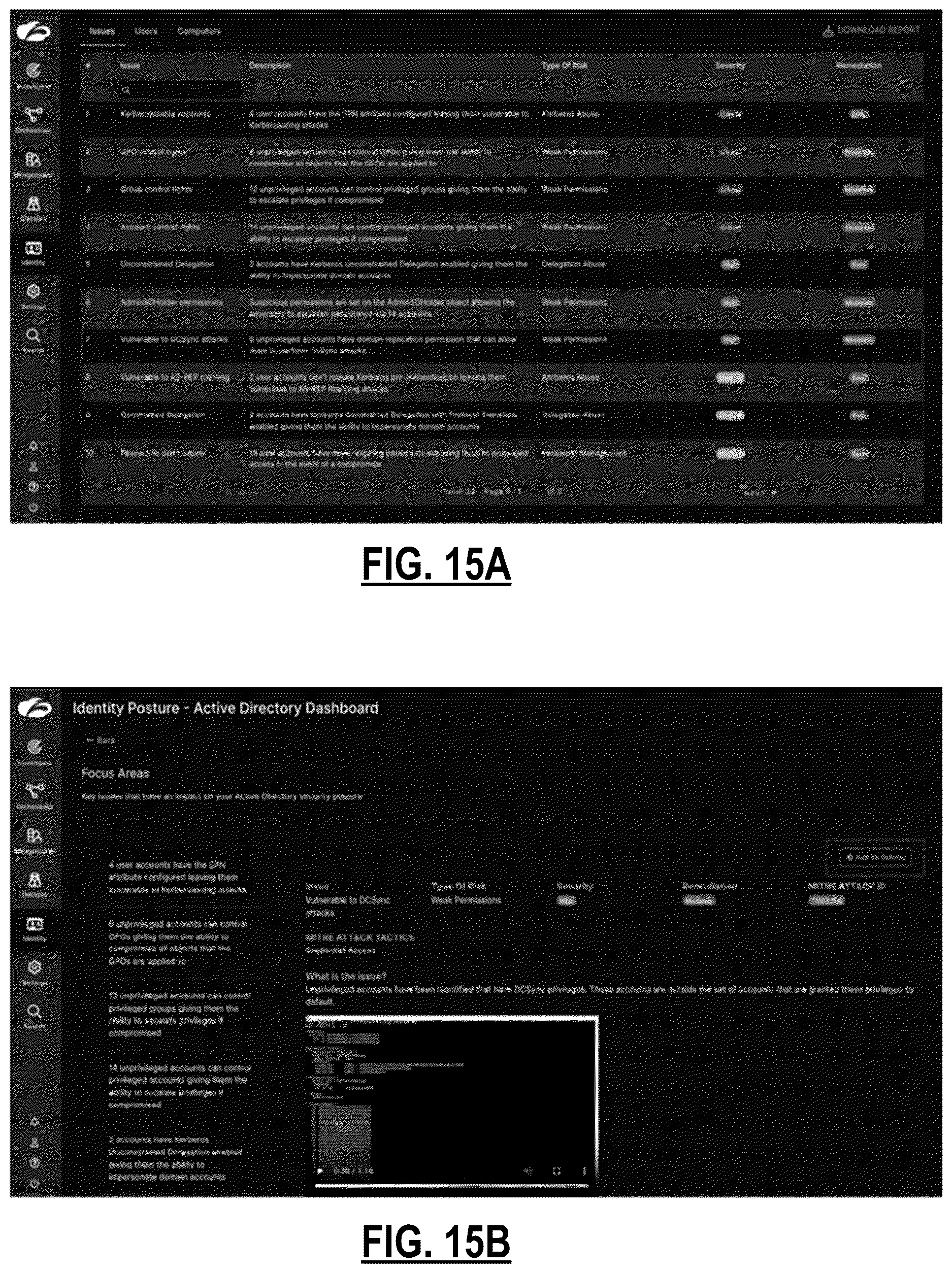 Patent US12613955 Figure 18 – Identity threat detection and response