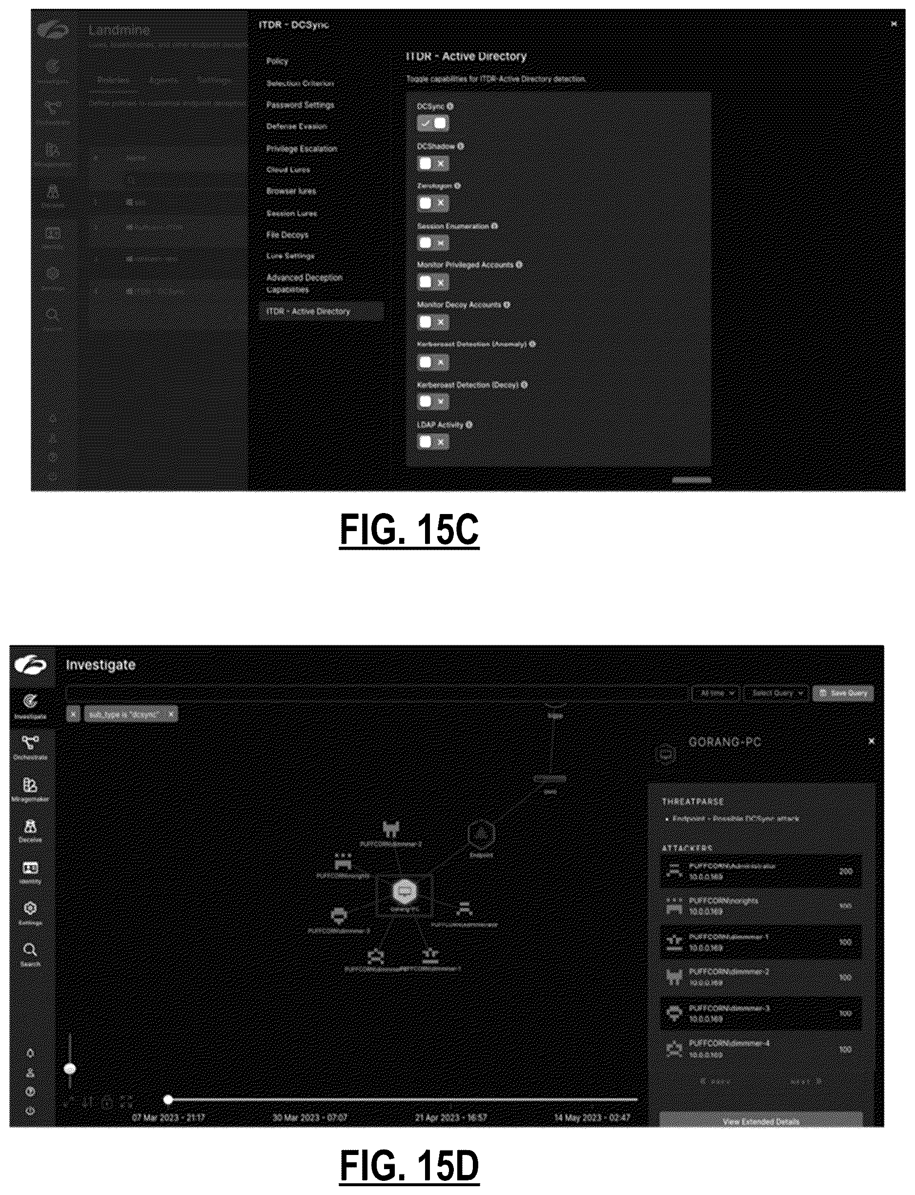 Patent US12613955 Figure 19 – Identity threat detection and response