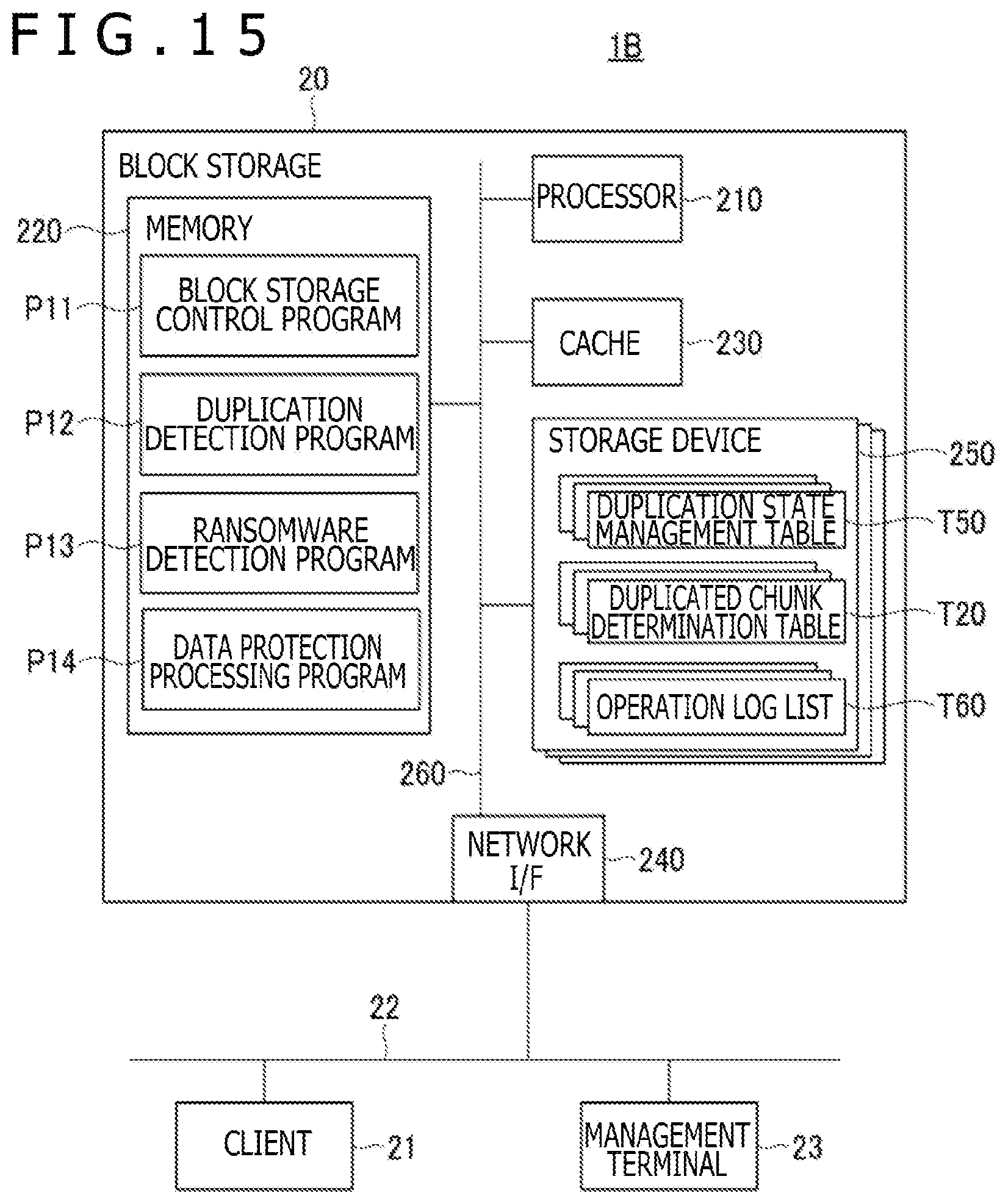Patent US12613963 Figure 12 – Storage system and malicious program detection method