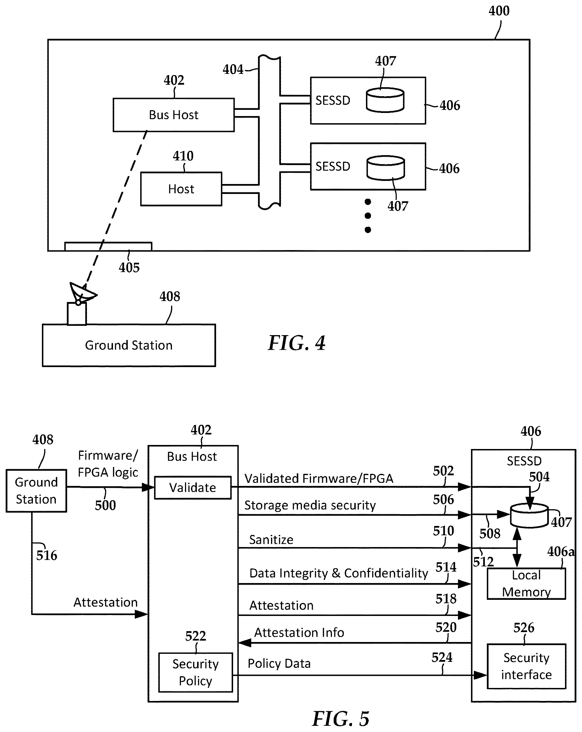 Patent US12613965 Figure 3 – Security-enhanced data storage device for aerospace applications
