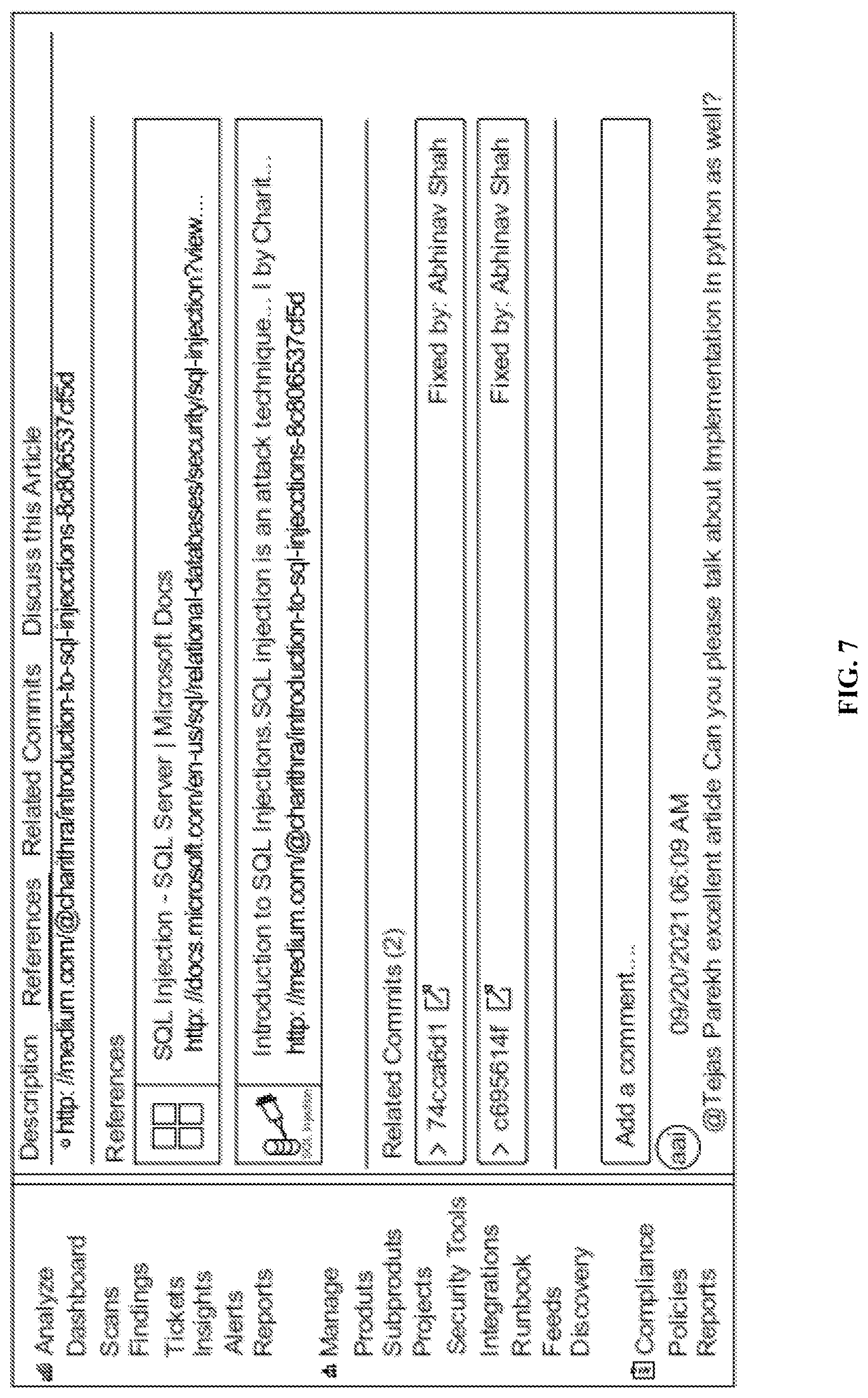 Patent US12613973 Figure 7 – System and a method for managing knowledge for solving vulnerable issues using organizational knowledge base