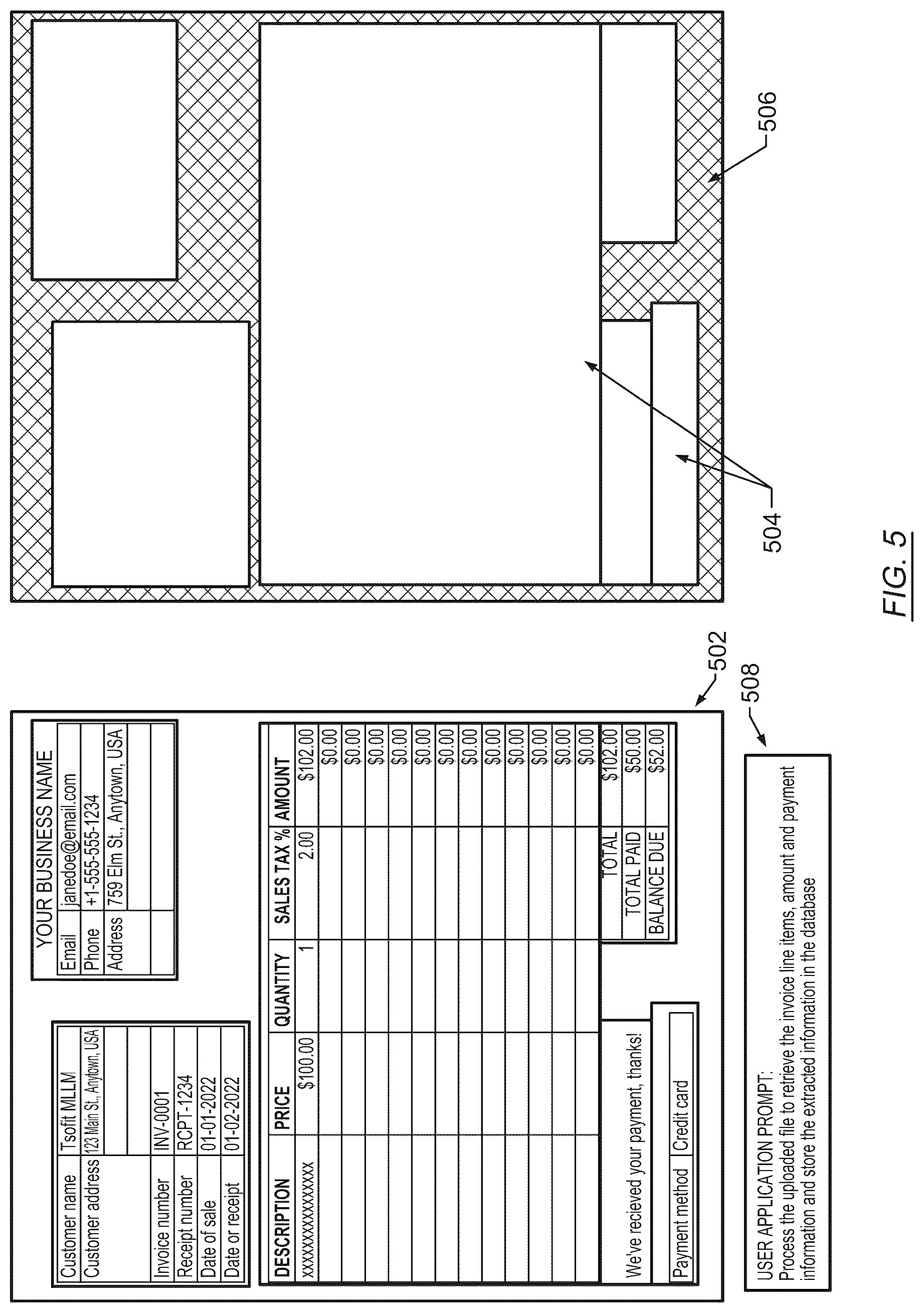 Patent US12613993 Figure 5 – Preventing prompt injection attacks through trusted file overlays