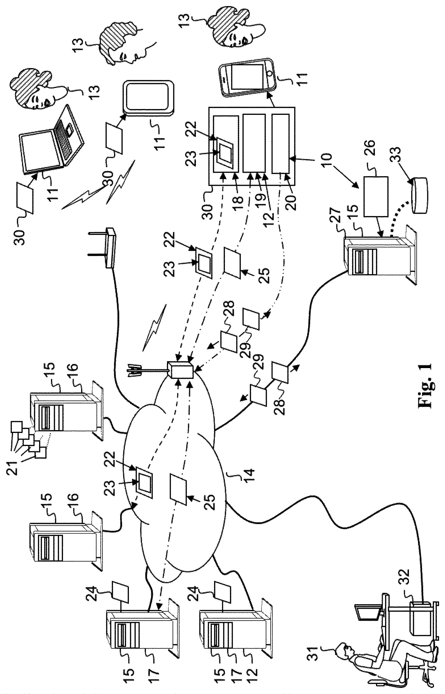 Patent US12613998 Figure 1 – System and a method for identifying private user information