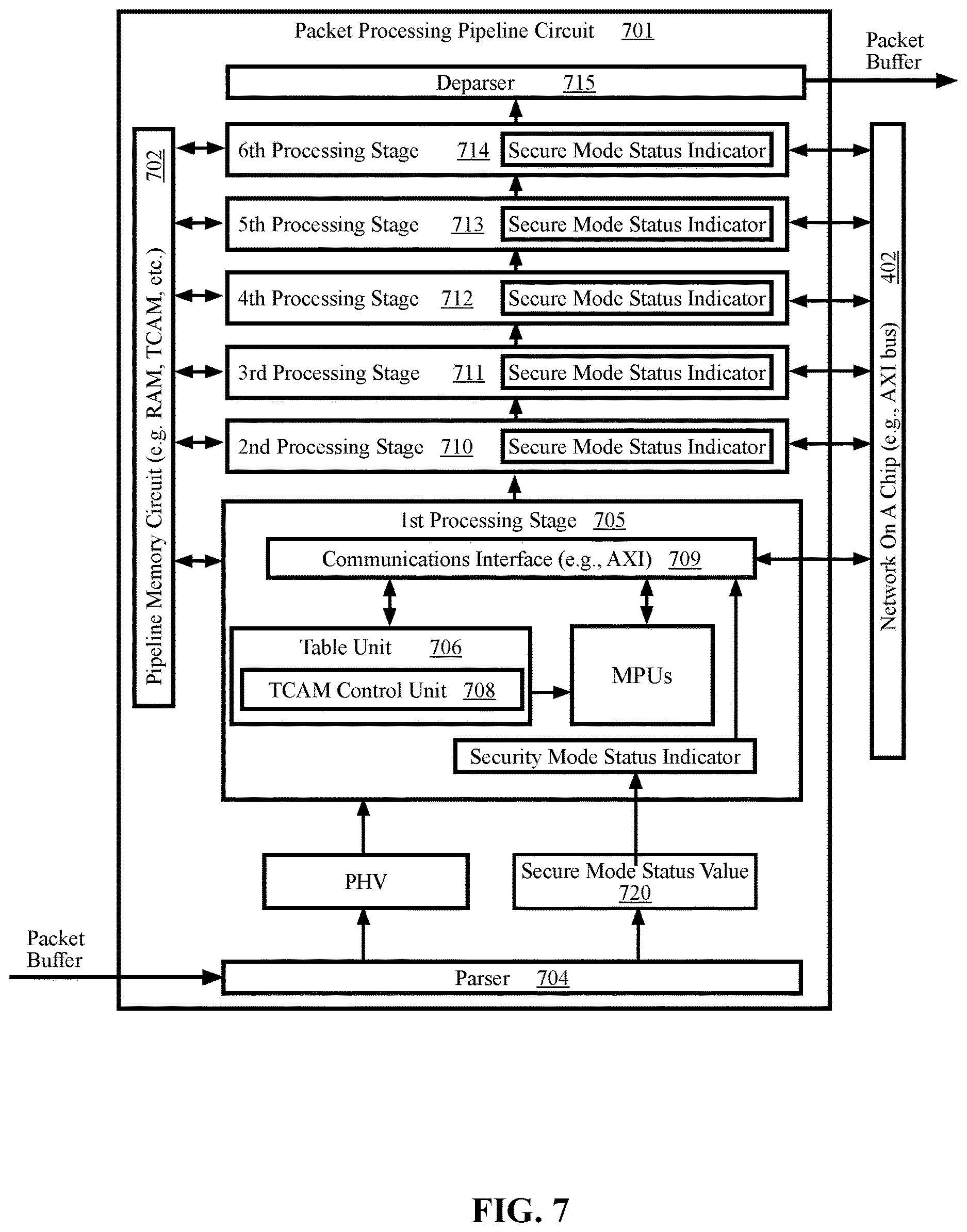 Patent US12614001 Figure 8 – Methods and systems for running secure pipeline tasks and insecure pipeline tasks in the same hardware entities