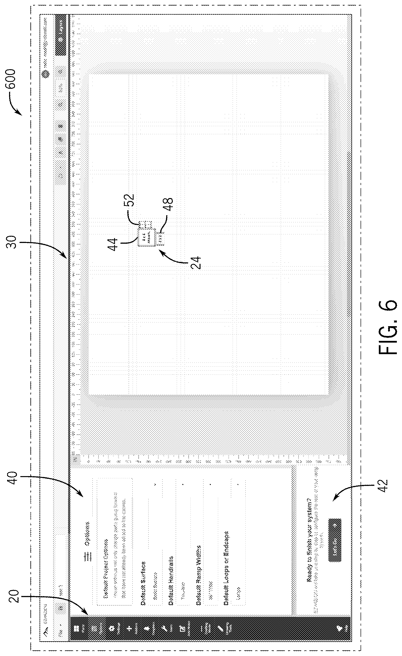 Patent US12614005 Figure 6 – System and method for building a graphical depiction of an accessibility system