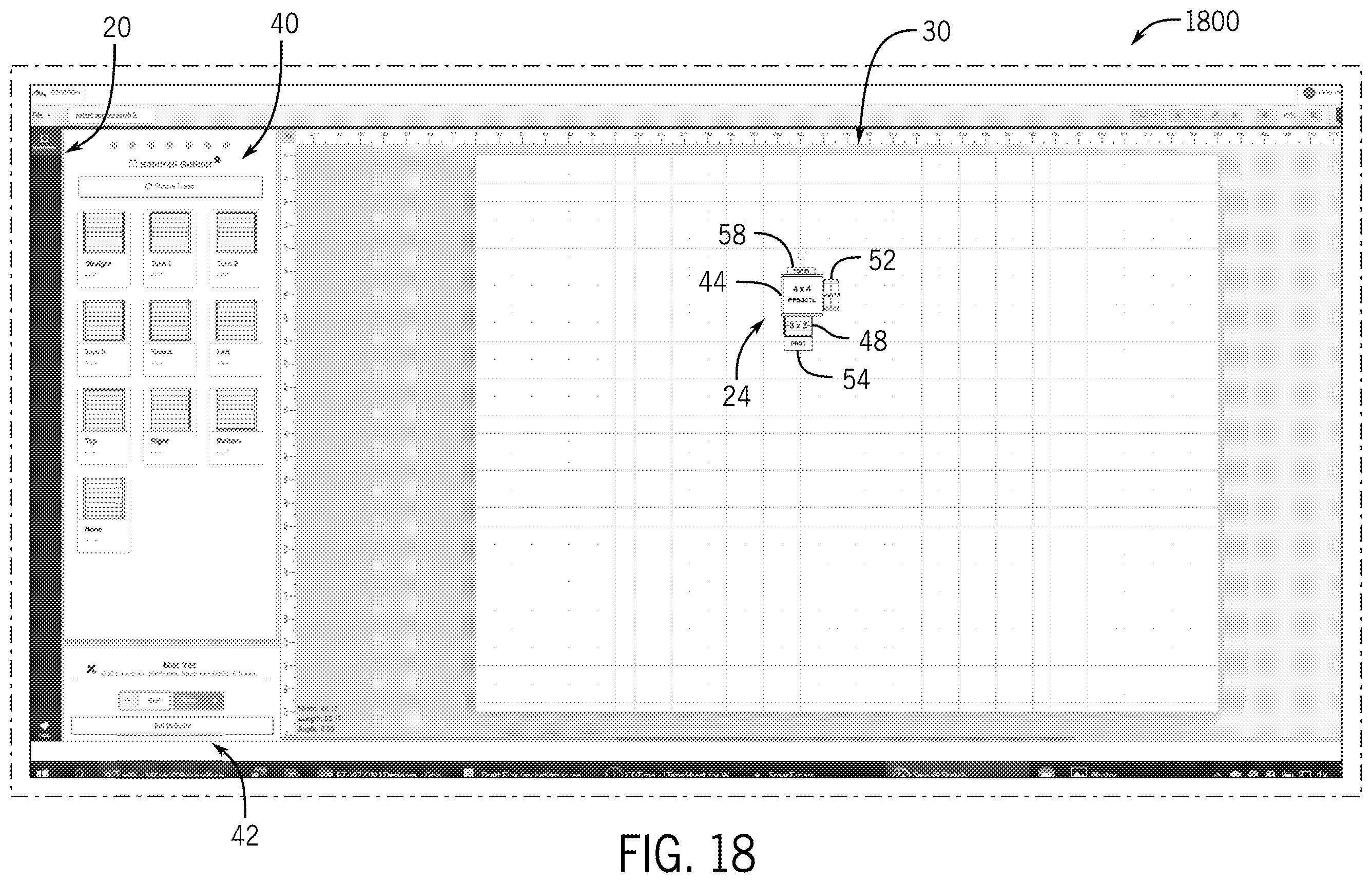 Patent US12614005 Figure 18 – System and method for building a graphical depiction of an accessibility system