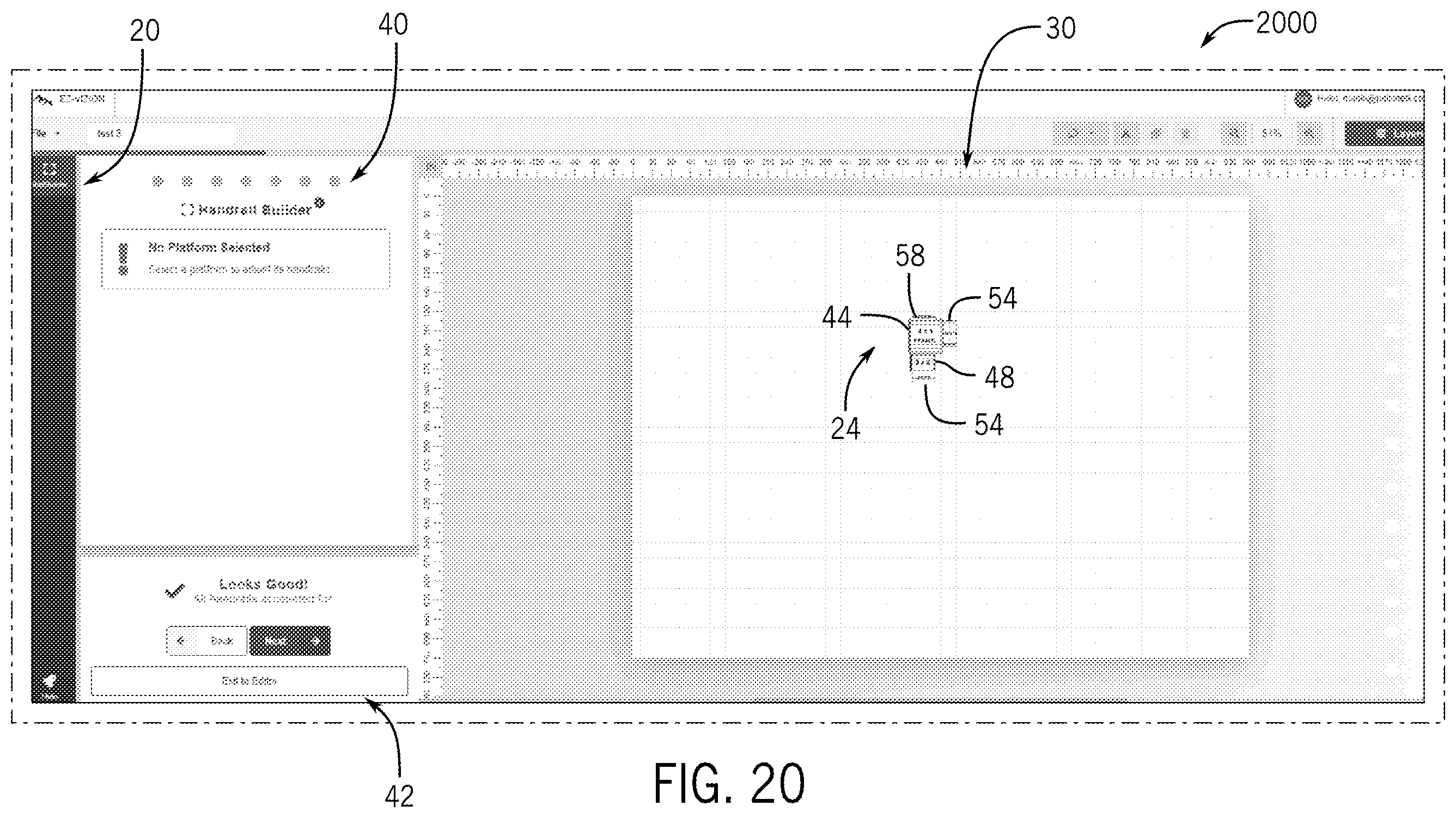 Patent US12614005 Figure 20 – System and method for building a graphical depiction of an accessibility system