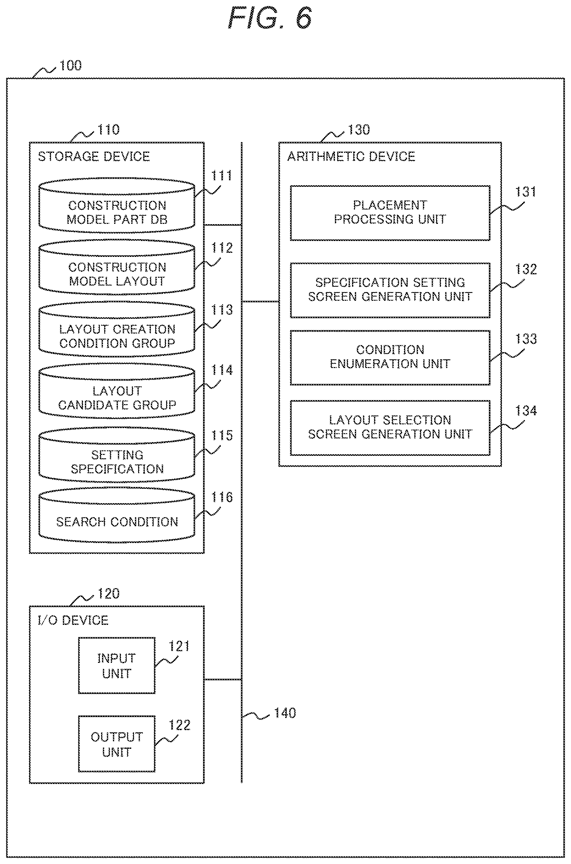 Patent US12614007 Figure 6 – Construction-model-creating device and construction-model-creating method