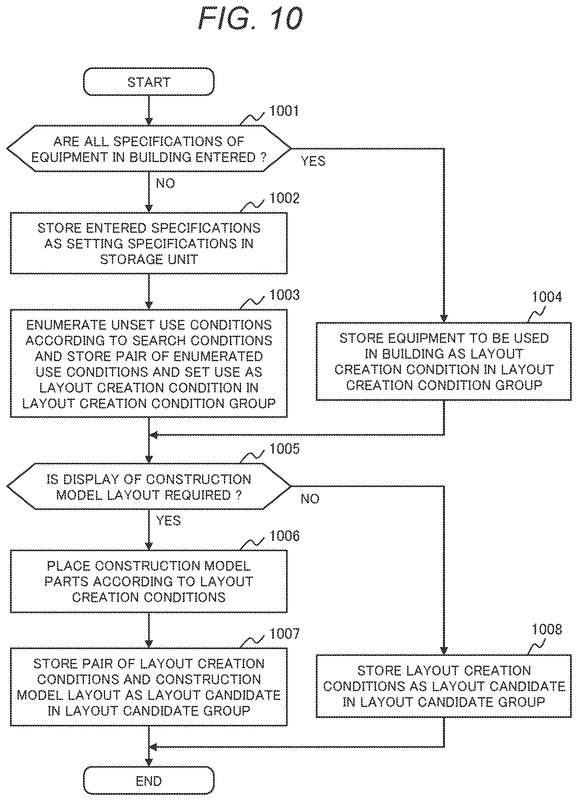Patent US12614007 Figure 10 – Construction-model-creating device and construction-model-creating method