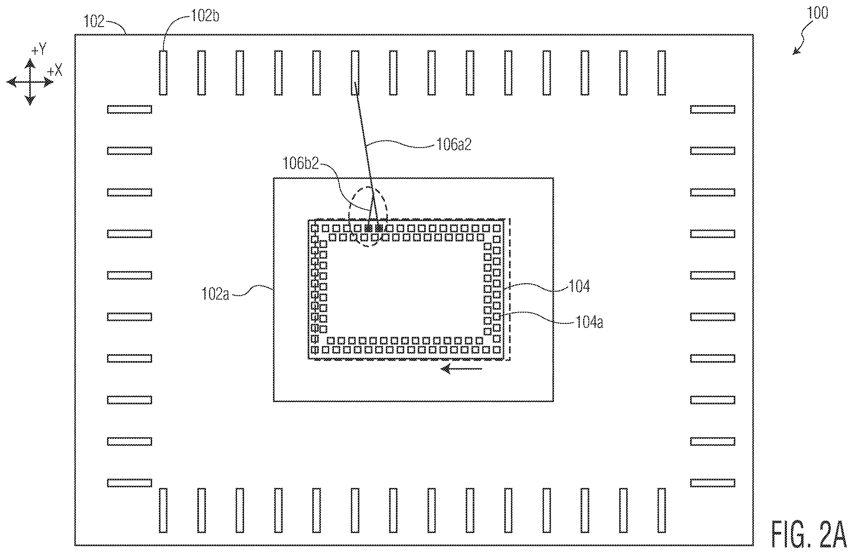 Patent US12614019 Figure 3 – Methods of determining an effect of electronic component placement accuracy on wire loops in a semiconductor package, and related methods