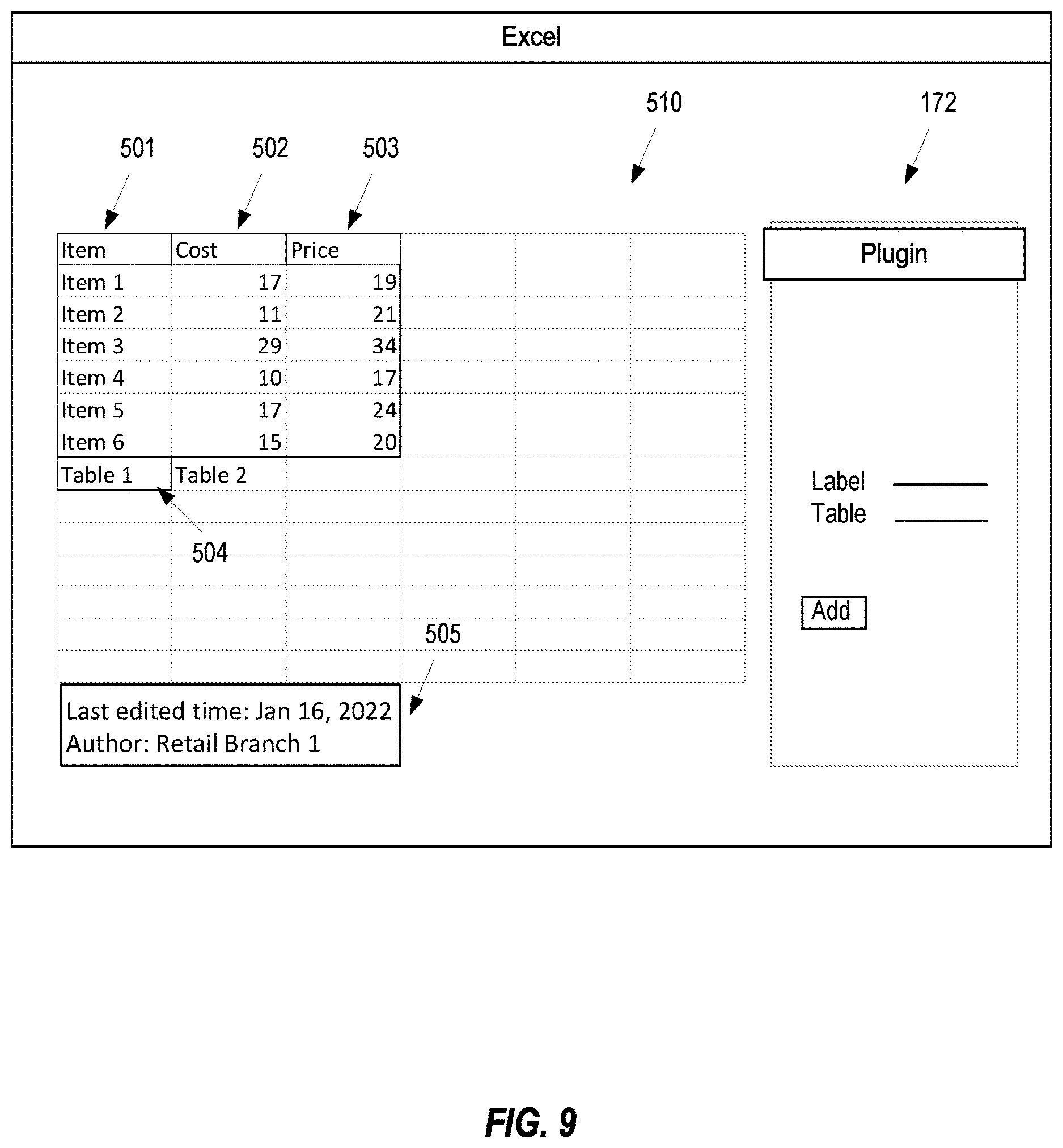 Patent US12614024 Figure 9 – System and method for extracting structured data