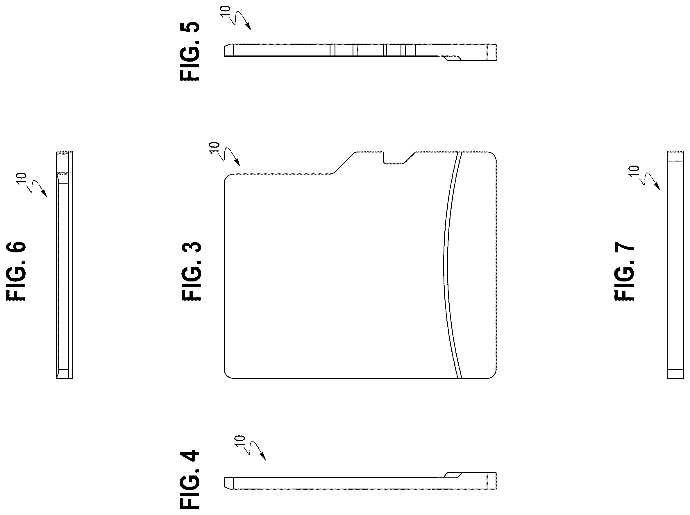 Patent US12614047 Figure 2 – Removable memory card with efficient card lock mechanism, XY ratios, anti-reverse insertion feature, pullout feature, and pads layout