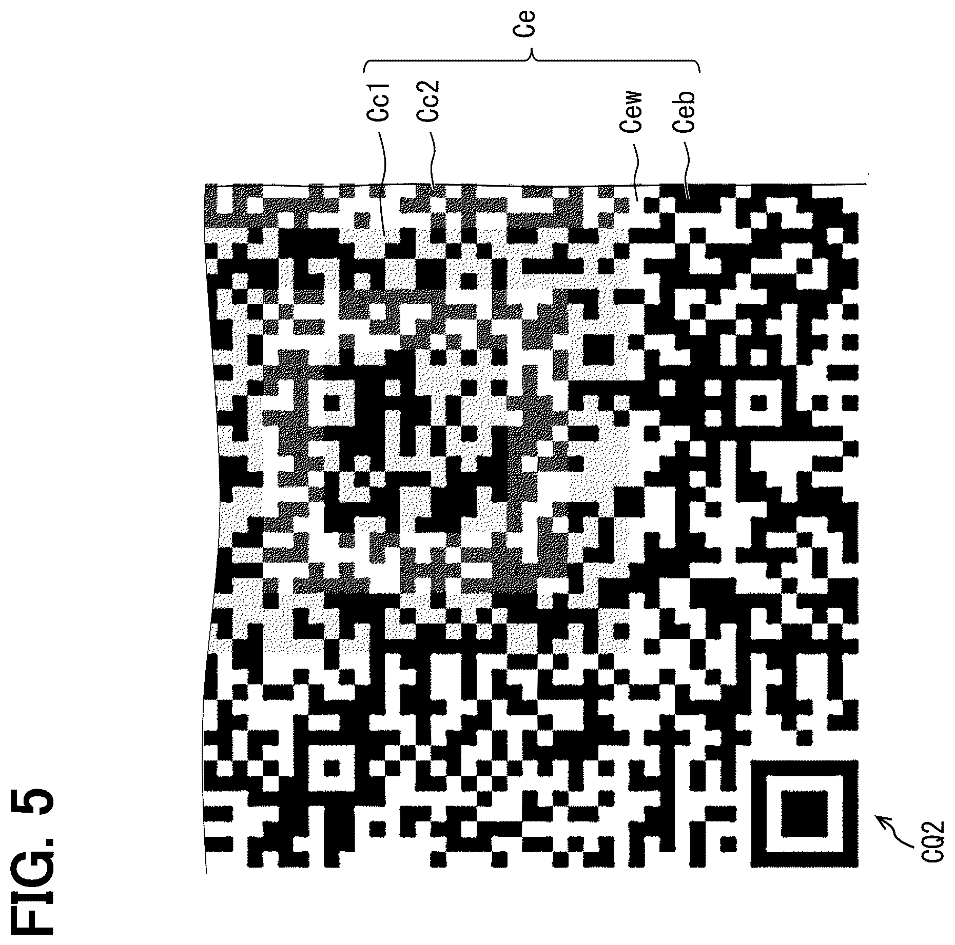 Patent US12614049 Figure 5 – Display medium and code reading method