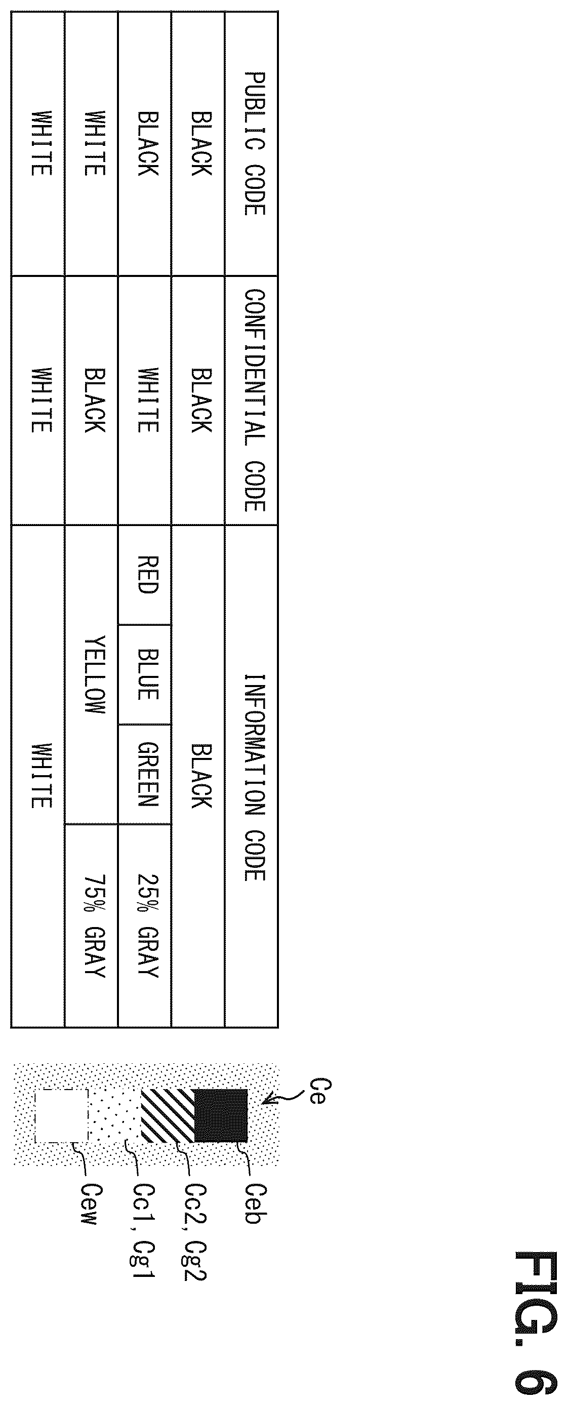 Patent US12614049 Figure 6 – Display medium and code reading method