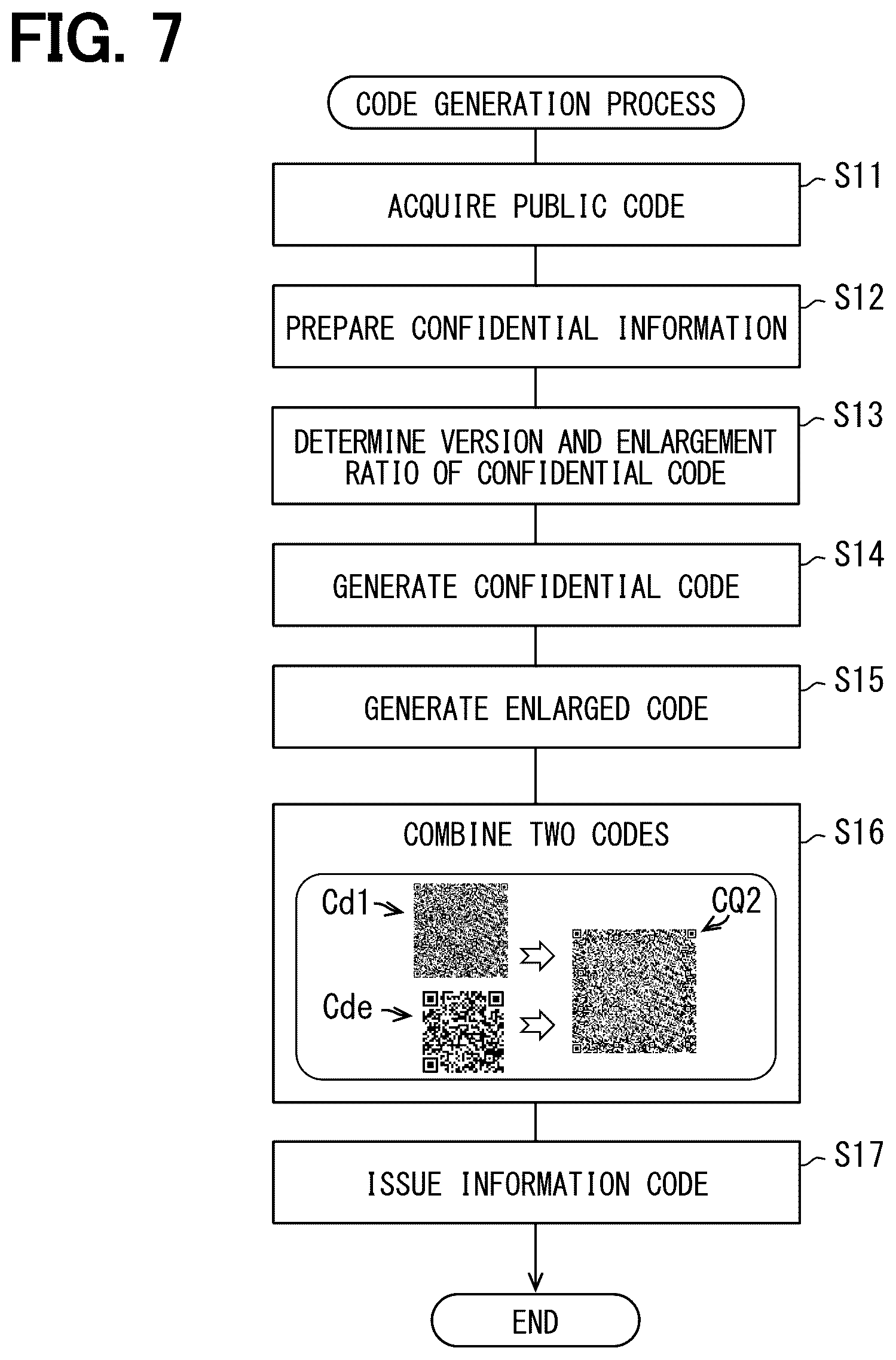 Patent US12614049 Figure 7 – Display medium and code reading method