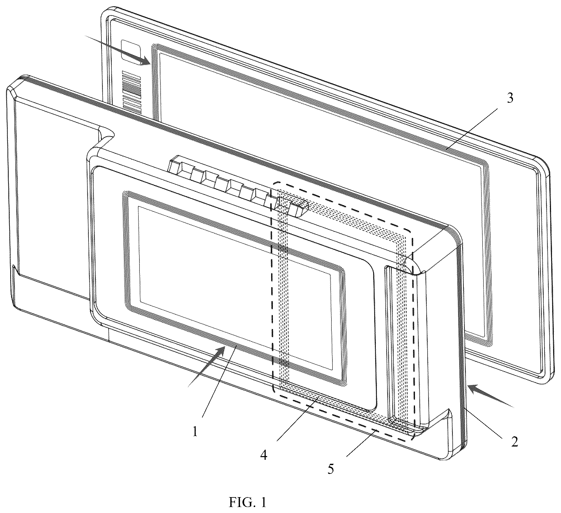 Patent US12614051 — Electronic shelf label — Figure 1